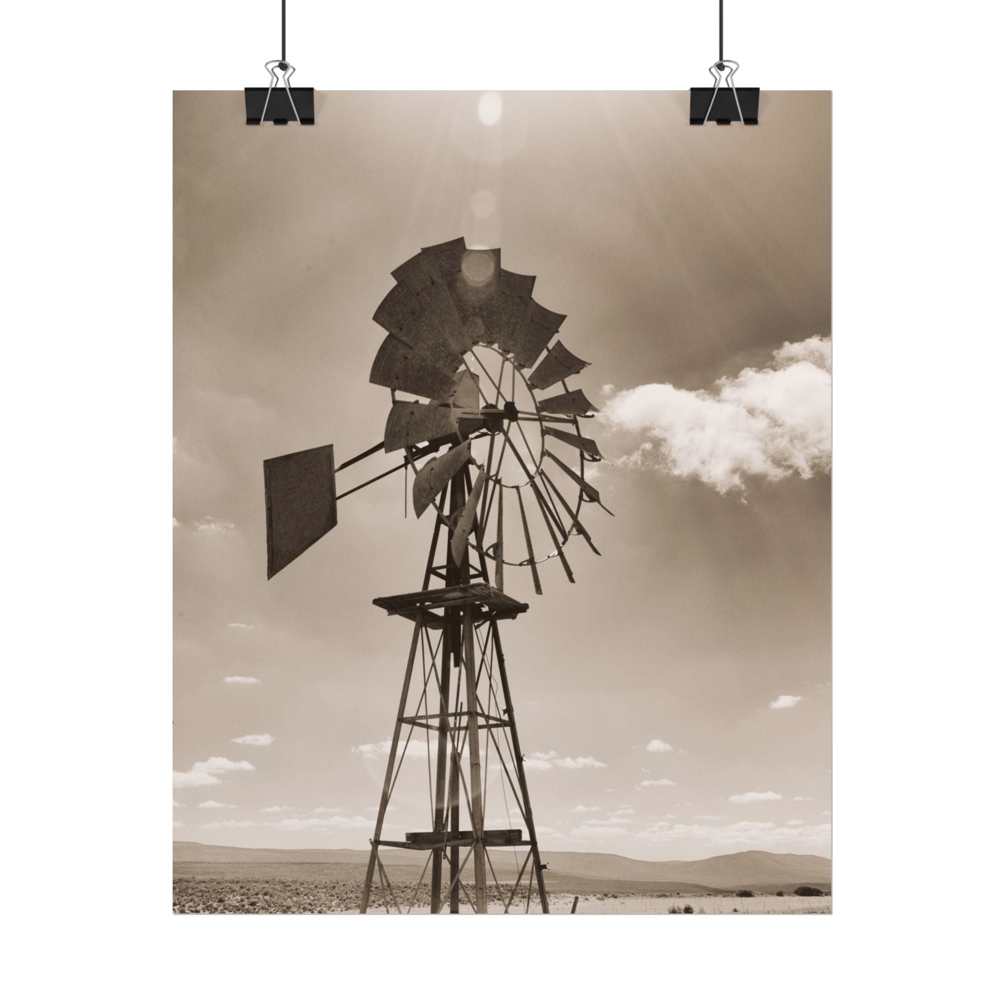 rustic-windmill-photography-poster-print-farm-house-wall-decor-gift-for-farmers-country-home-decor-windmill-wall-art