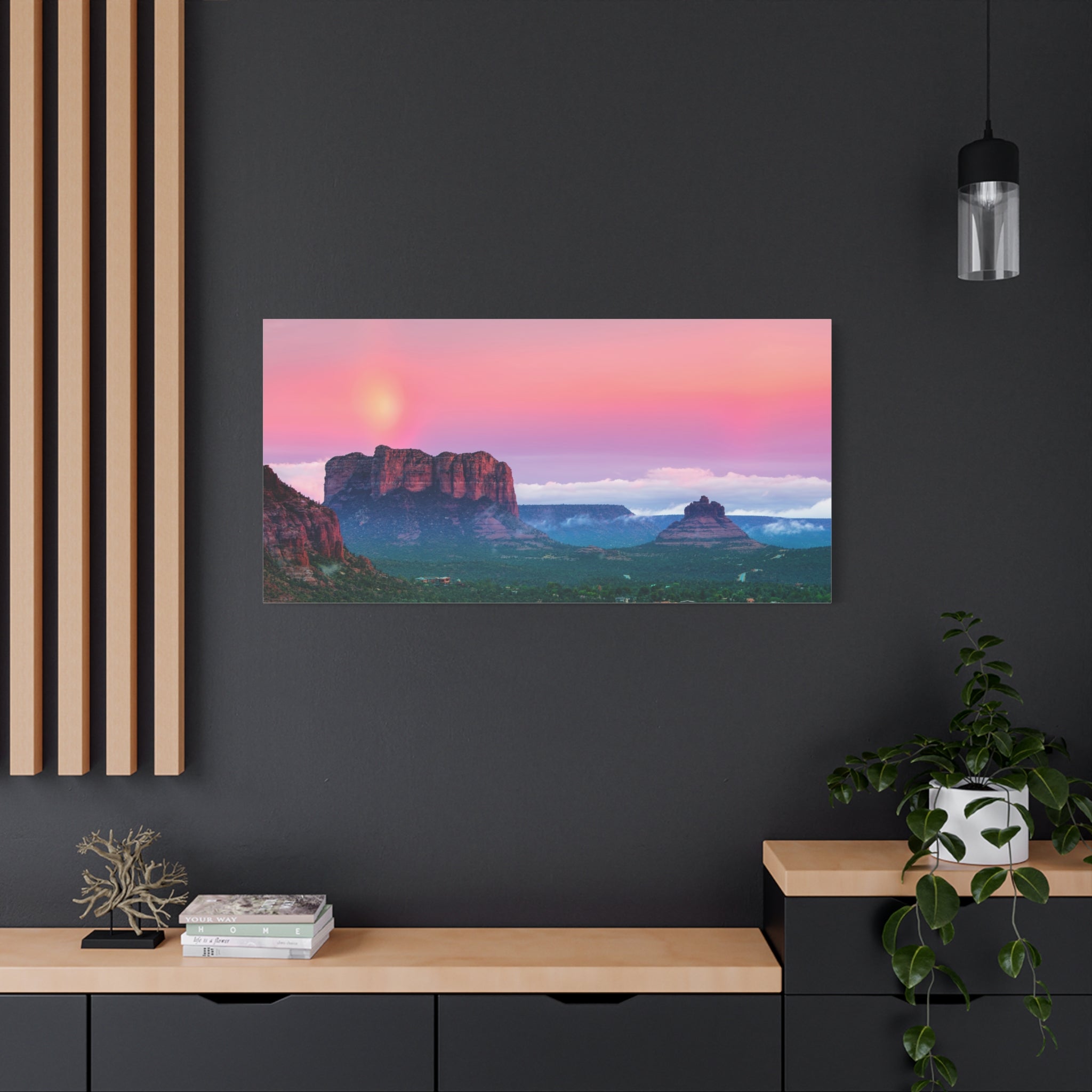 canvas-print-arizona-mountain-sunset-scenery-wall-art-decor-nature-canvas-print-stretched-matte-canvas-home-decor-gift-mounta