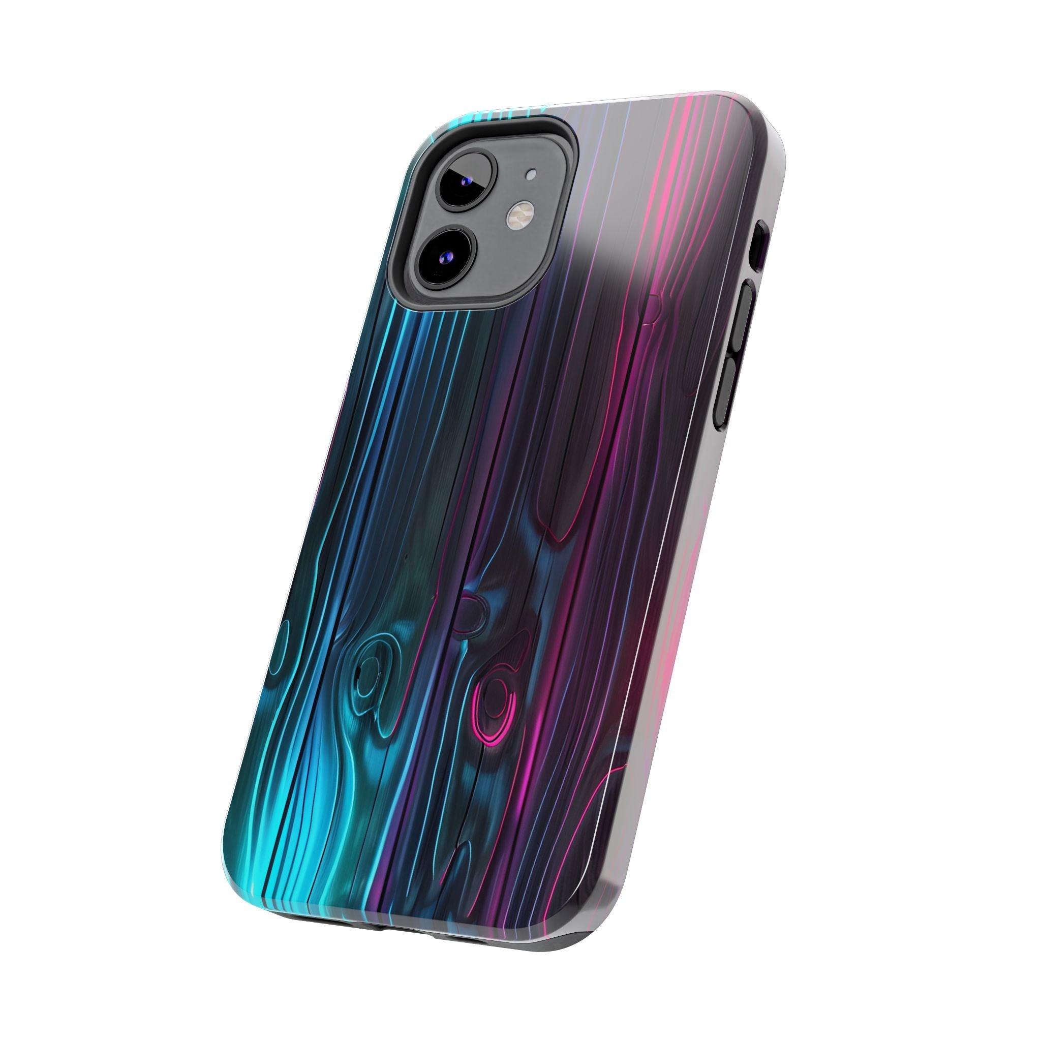disco-neon-tough-iphone-cases-wood-grain-texture-iphone-case-cover-protective-iphone-shell-unique-iphone-accessories-iphone-1