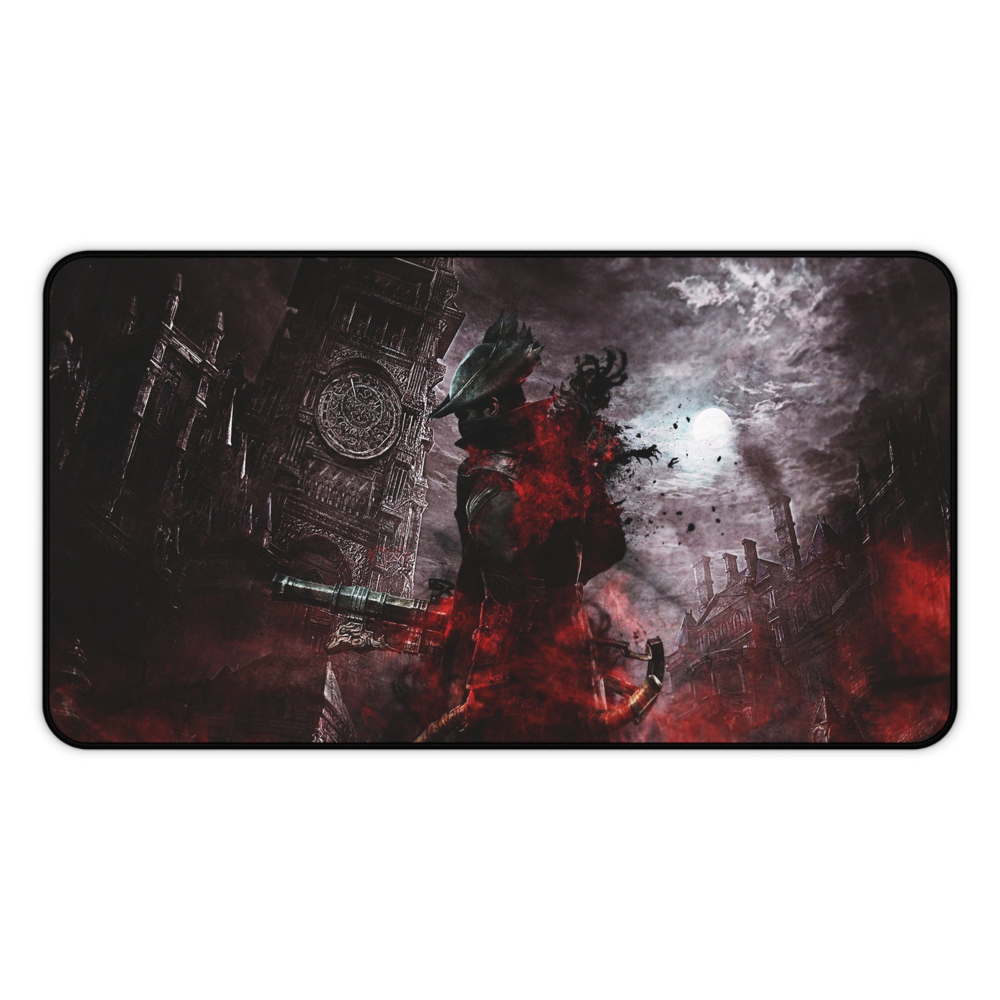 bloodborne-mouse-pad-the-hunter-desk-pad-large-gaming-desk-mat-fantasy-protective-desk-pad
