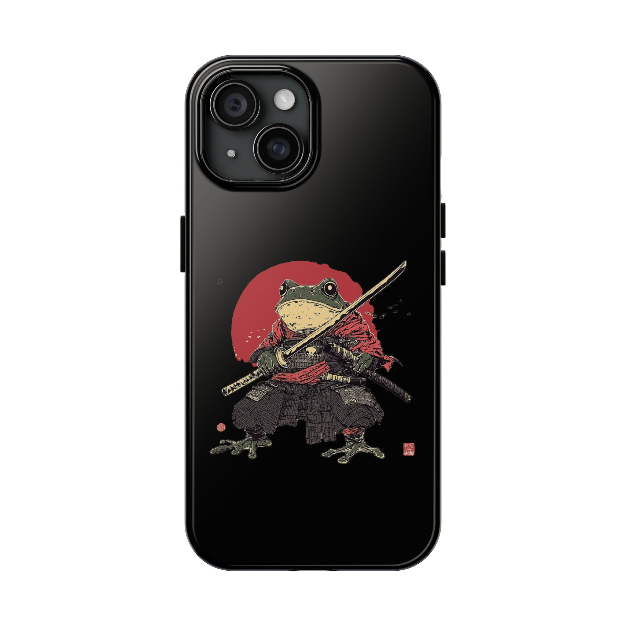 retro-vintage-ninja-frog-iphone-tough-case-red-sun-japanese-samurai-frog-design-ninja-warrior-black-iphone-hard-cover-1