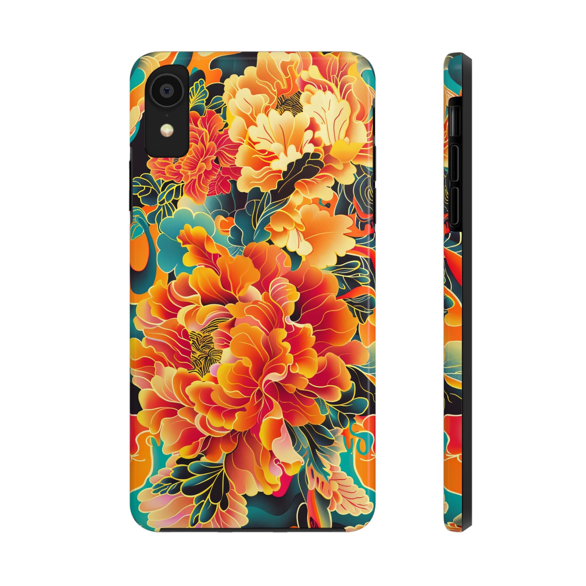 iphone-tough-case-retro-japanese-flowers-floral-phone-cover-vintage-japanese-style-protective-phone-case-asian-floral-design-