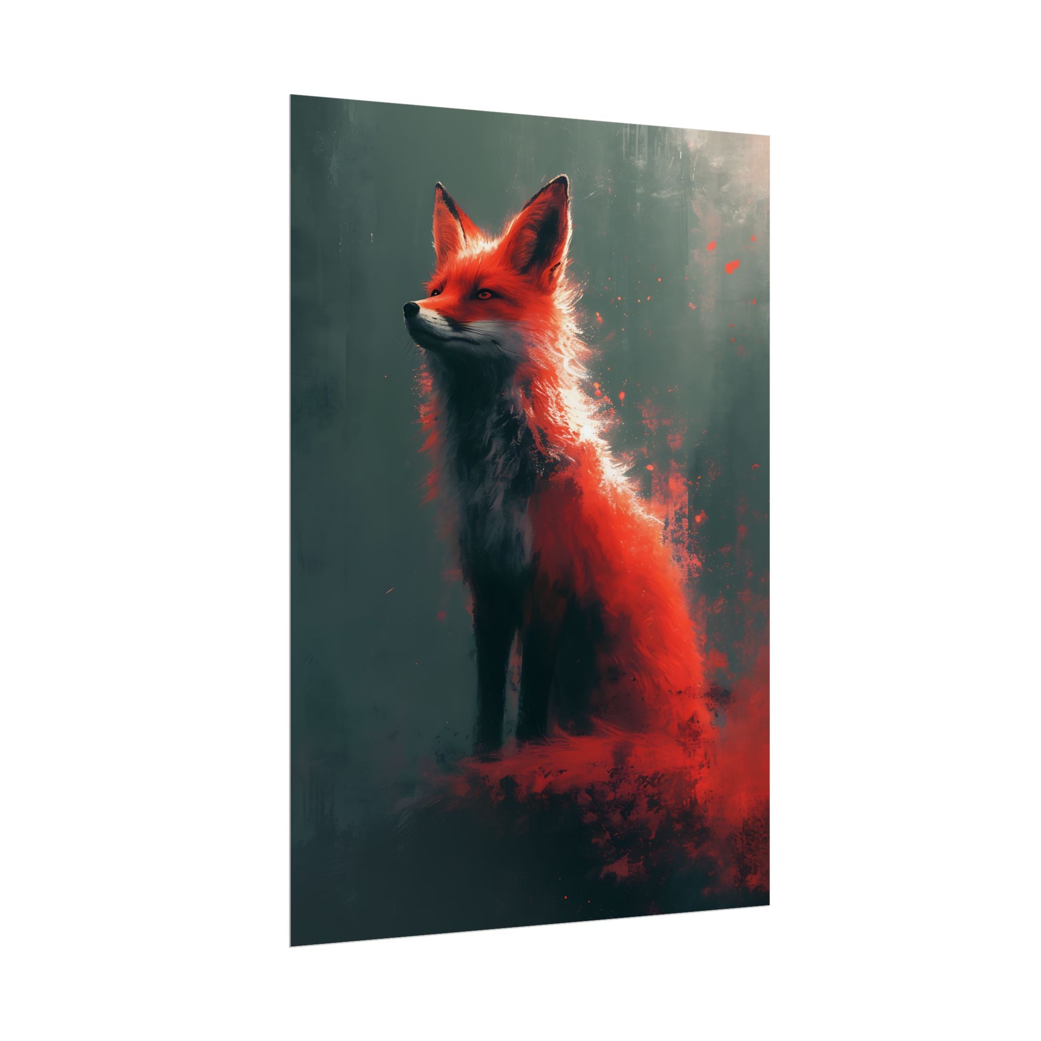 fantasy-red-fox-poster-print-rolled-posters-wall-art-animal-lover-gift-unique-home-decor-wildlife-art-print-fox-lover-birthda