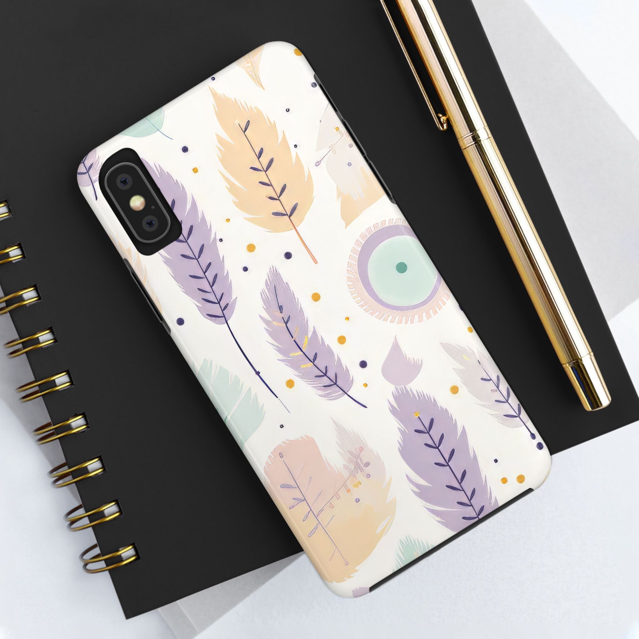 boho-pastel-iphone-tough-case-protective-phone-cover-artistic-phone-case-stylish-tech-accessory-unique-gift-phone-case-for-ar