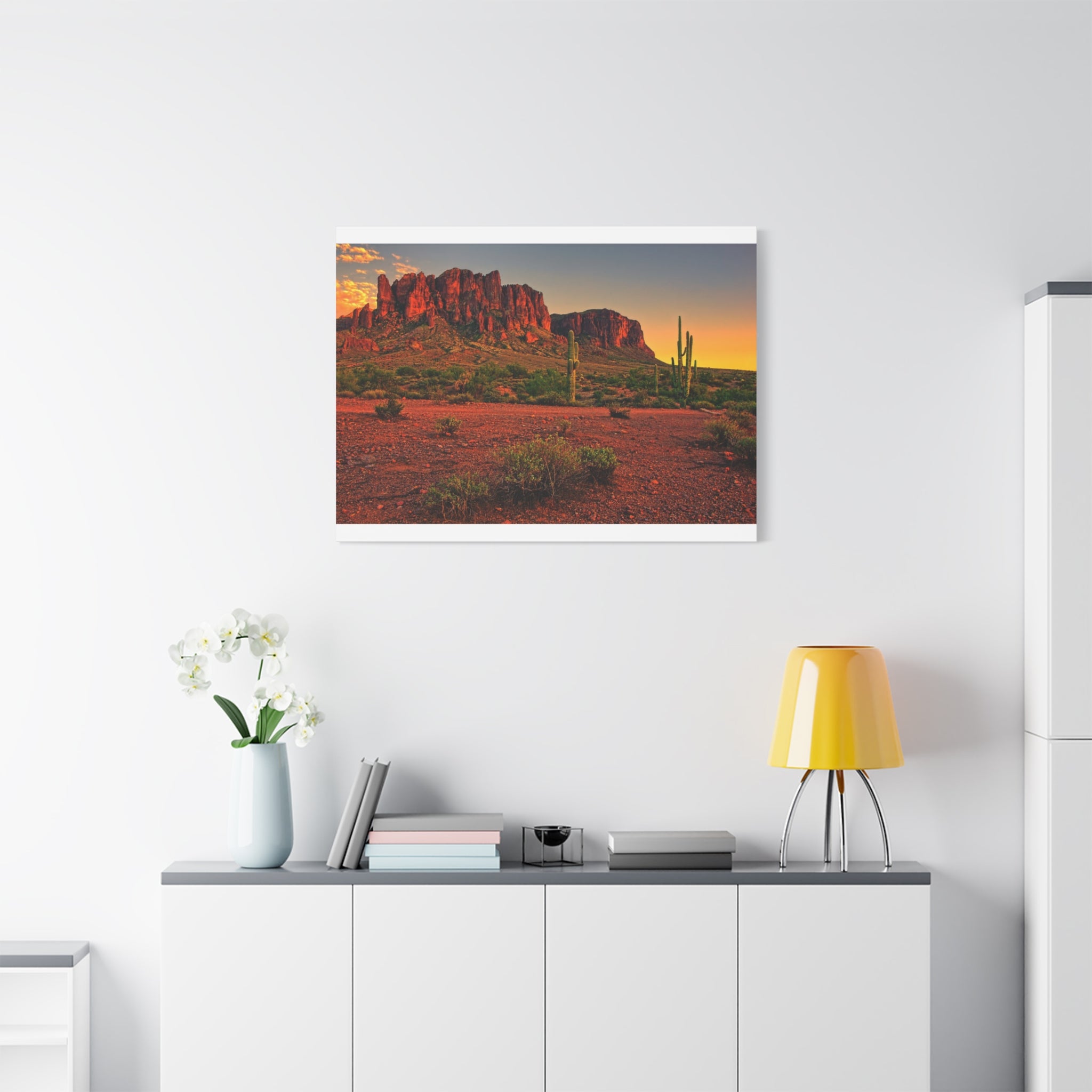 canvas-print-phoenix-landscape-wall-art-desert-decor-stretched-matte-canvas-landscape-print