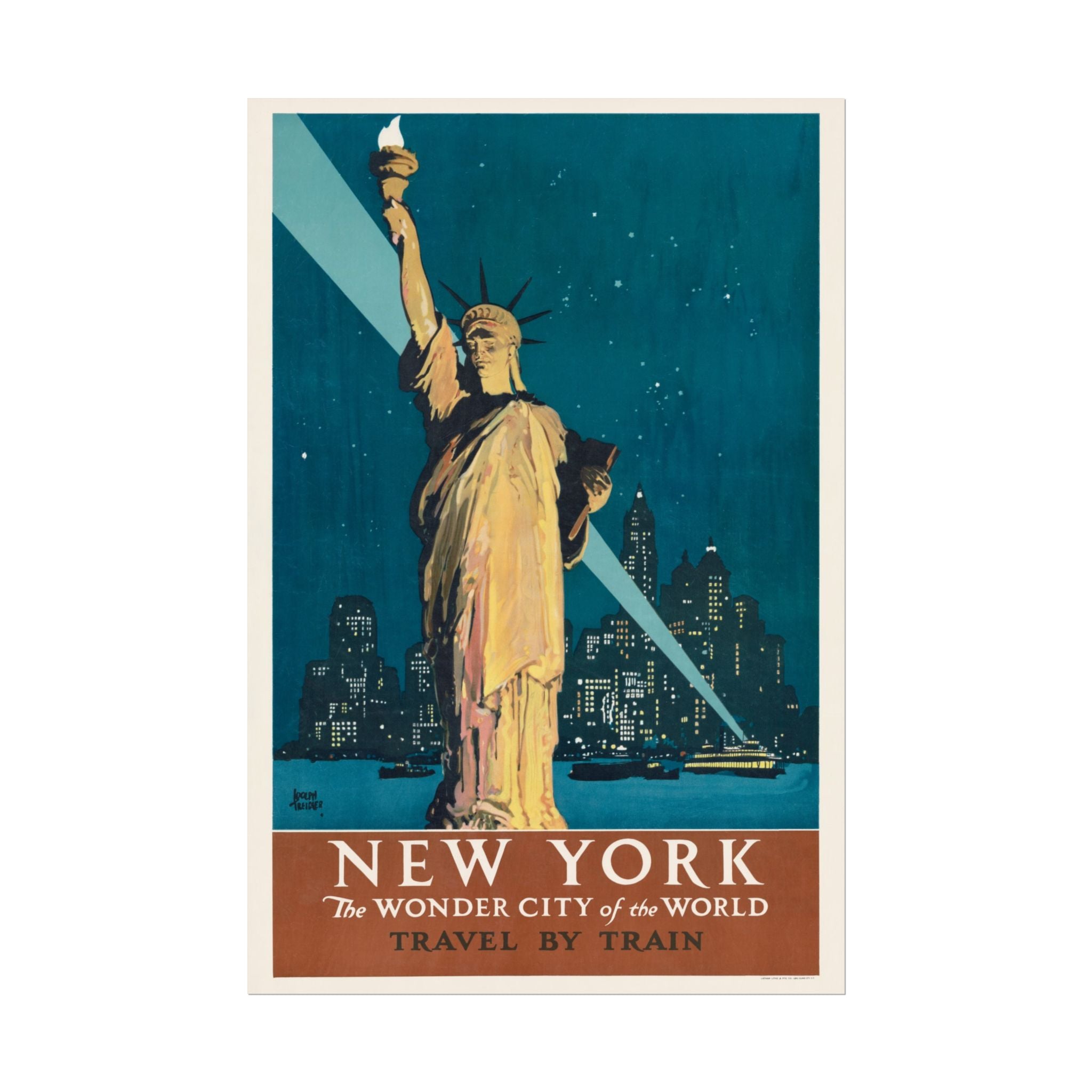 poster-print-new-york-travel-home-decor-new-york-travel-poster-vintage-poster-poster-artwork-wall-art-statue-of-liberty-lands