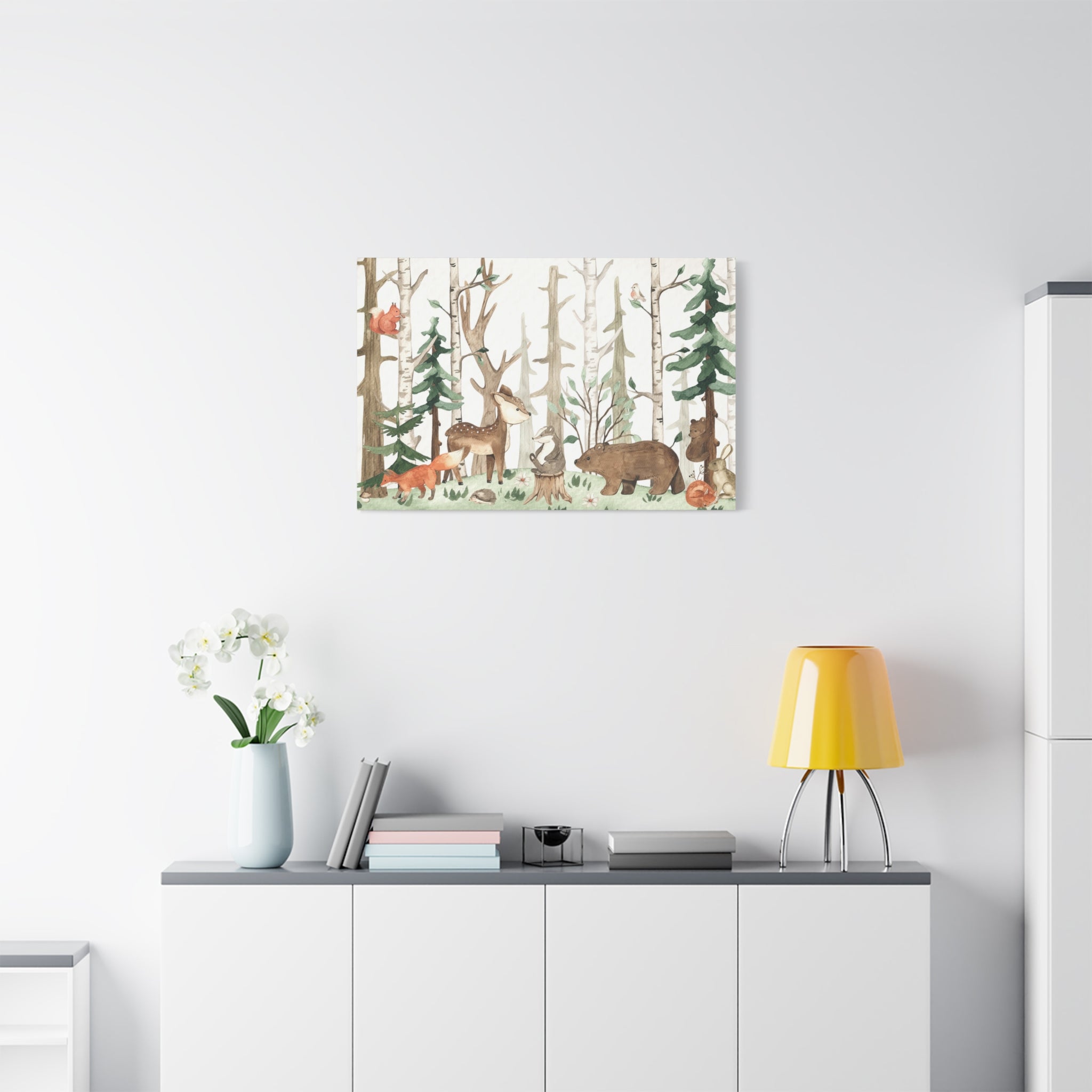 canvas-wall-art-jungle-safari-nursery-decor-safari-print-nursery-art-woodland-nursery-decoration-baby-nursery-safari-prints-1