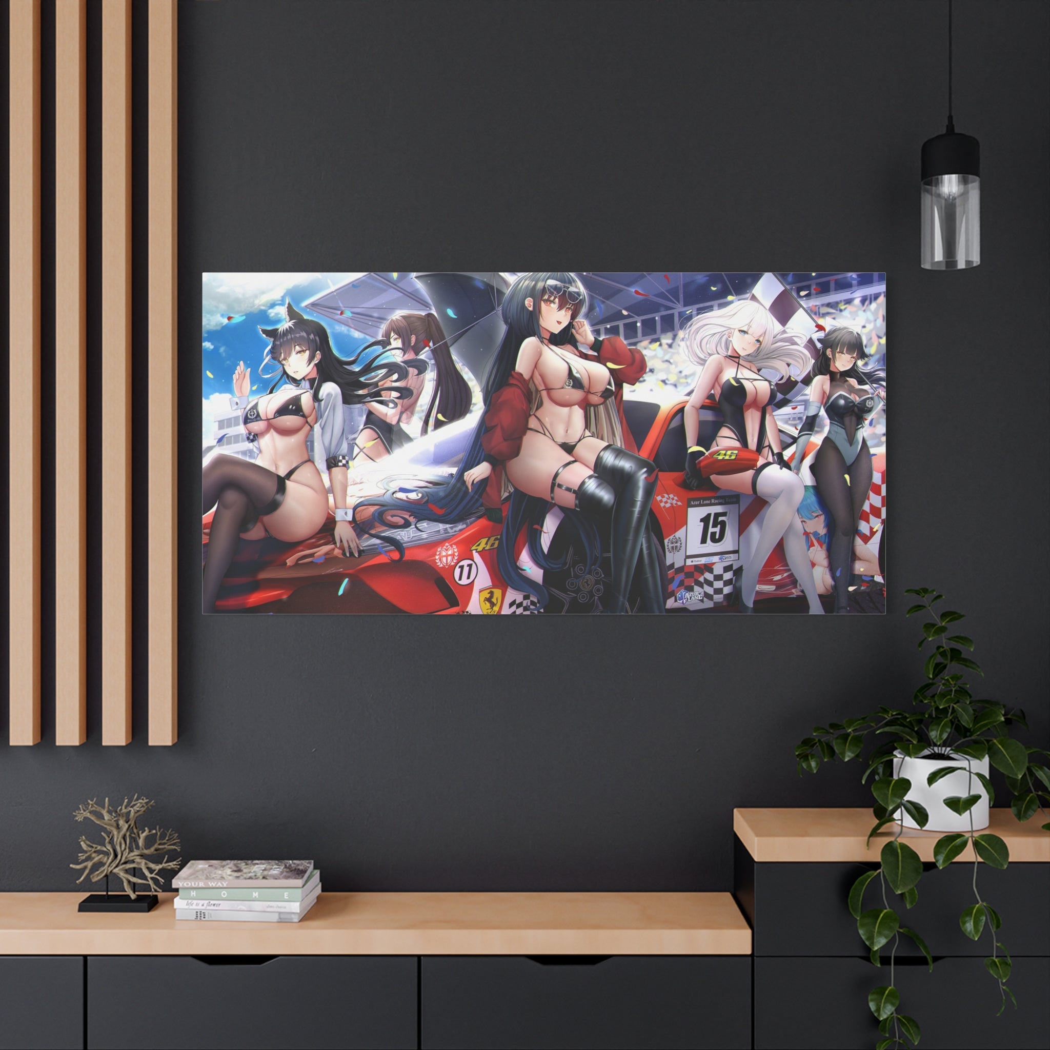 beautiful-sexy-anime-girl-canvas-print-car-race-canvas-wall-art-anime-lover-home-decor-anime-girl-poster-canvas-wall-art