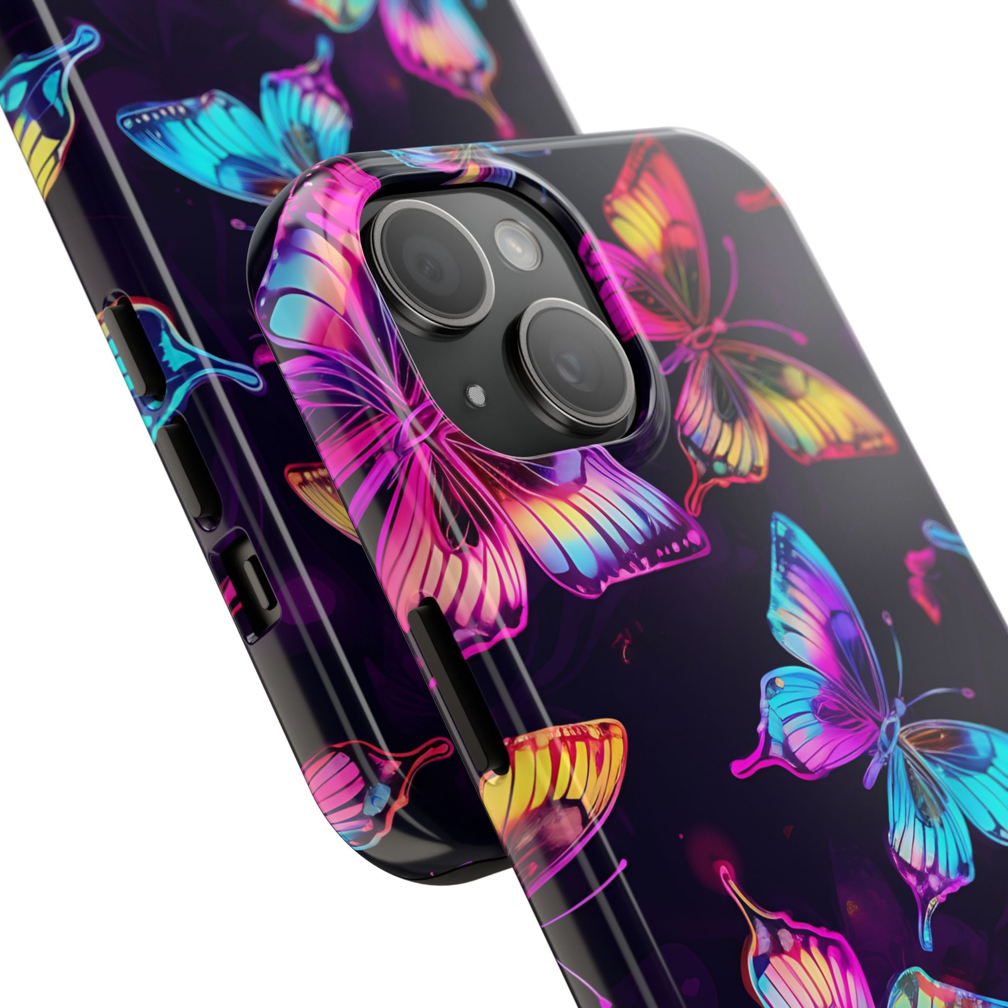 neon-glitter-butterfly-tough-phone-case-iphone-cover-protective-phone-case-sparkly-cellphone-case-glittery-phone-cover-tough-