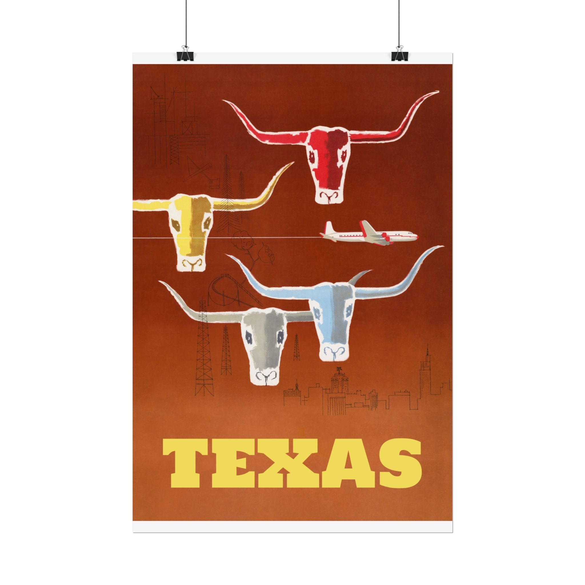 poster-print-texas-travel-wall-art-texas-decor-longhorn-skull-poster-poster-fine-artwork-texas-poster-gift-lone-star-state-so