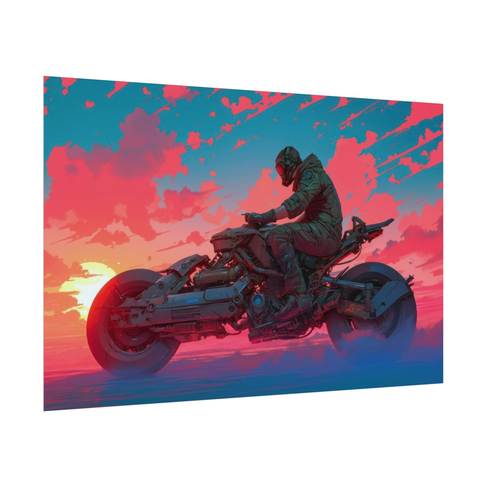 anime-poster-prints-anime-motorcycle-print-motorcycle-poster-sythawave-poster-home-decor-motorbike-artwork-cyberpunk-motorcyc