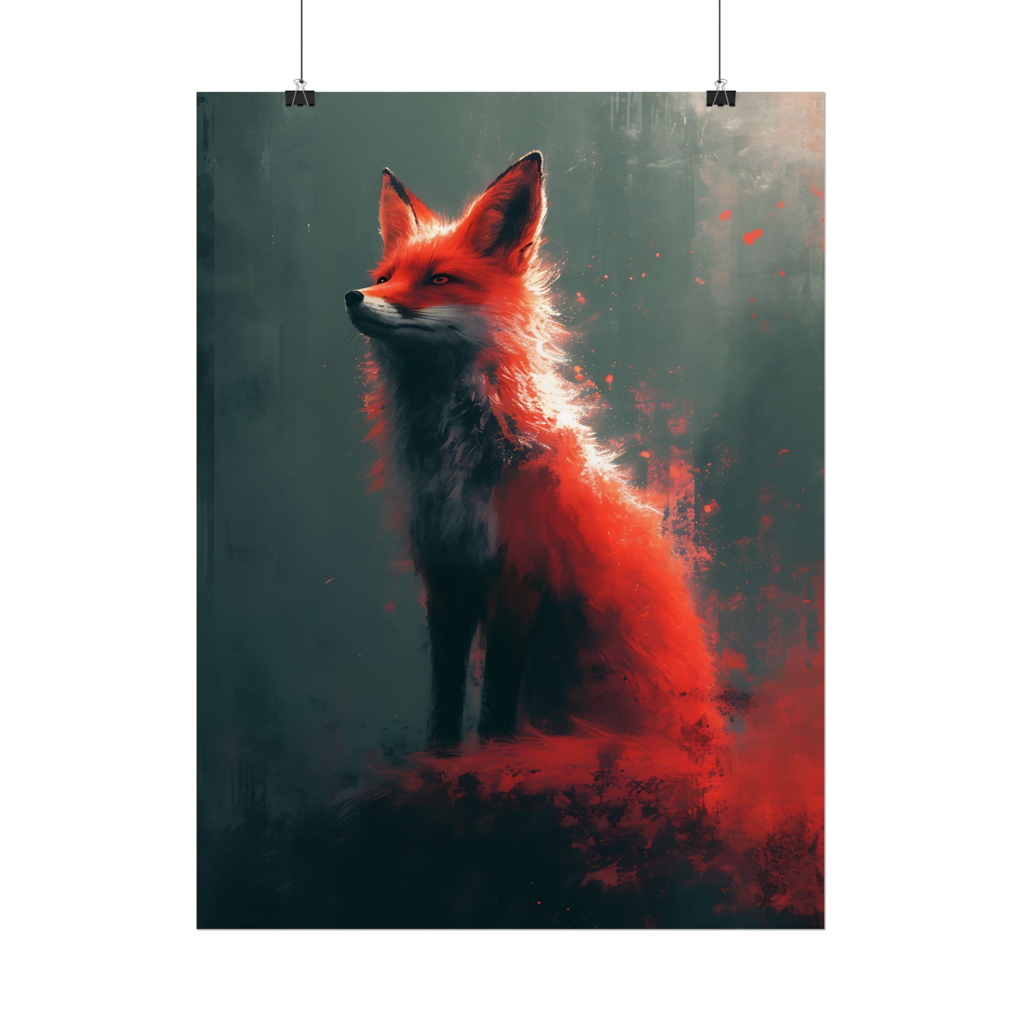 red-fox-fantasy-decor-poster-print-wildlife-wall-art-home-decor-animal-lover-gift-nature-print-fantasy-art-decor