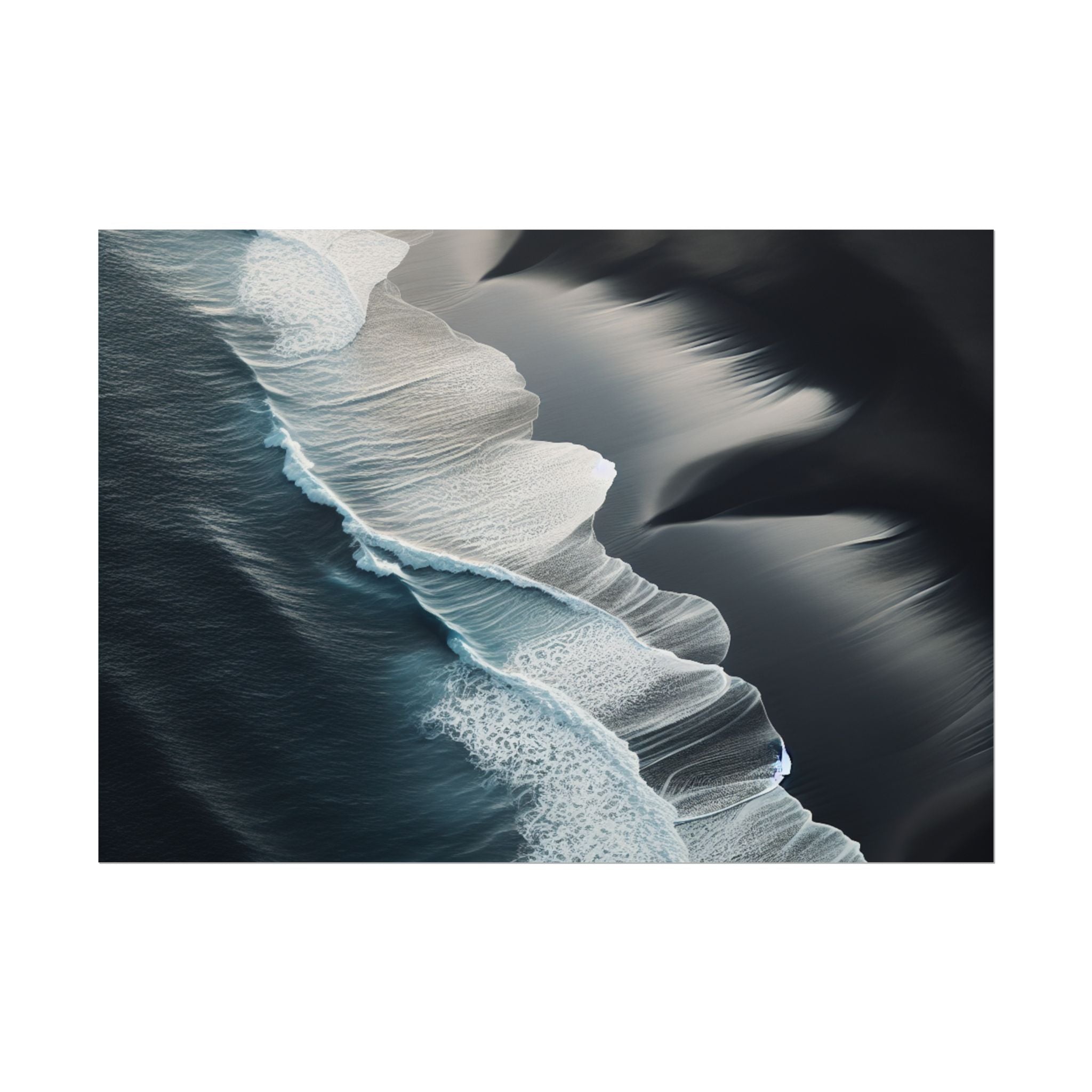 beach-wall-art-ocean-minimalist-poster-print-coastal-photography-ocean-print-sand-landscape-home-office-decoration