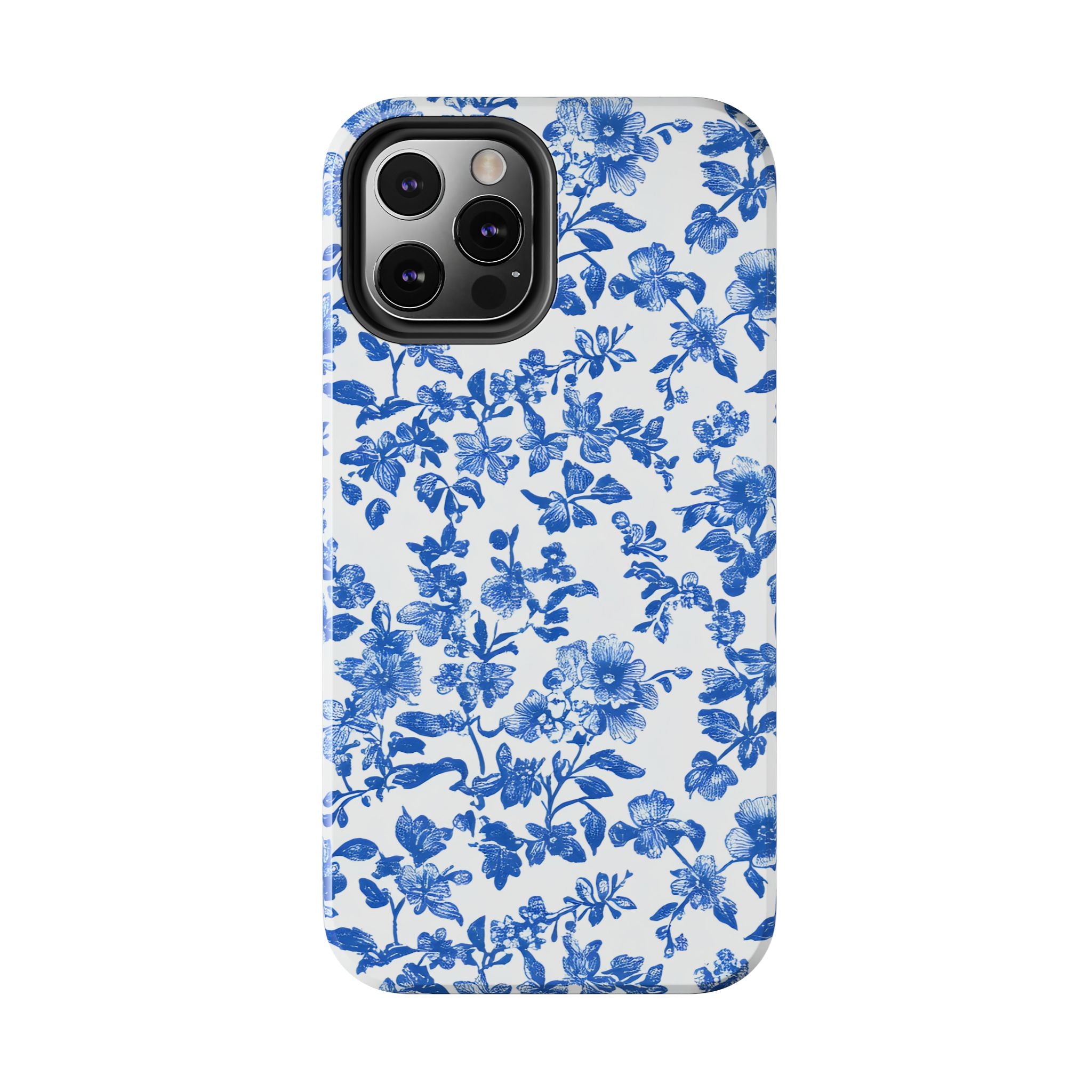 french-toile-floral-tough-iphone-case-blue-iphone-cover-protective-iphone-case-hard-shell-iphone-case-vintage-design-phone-ca