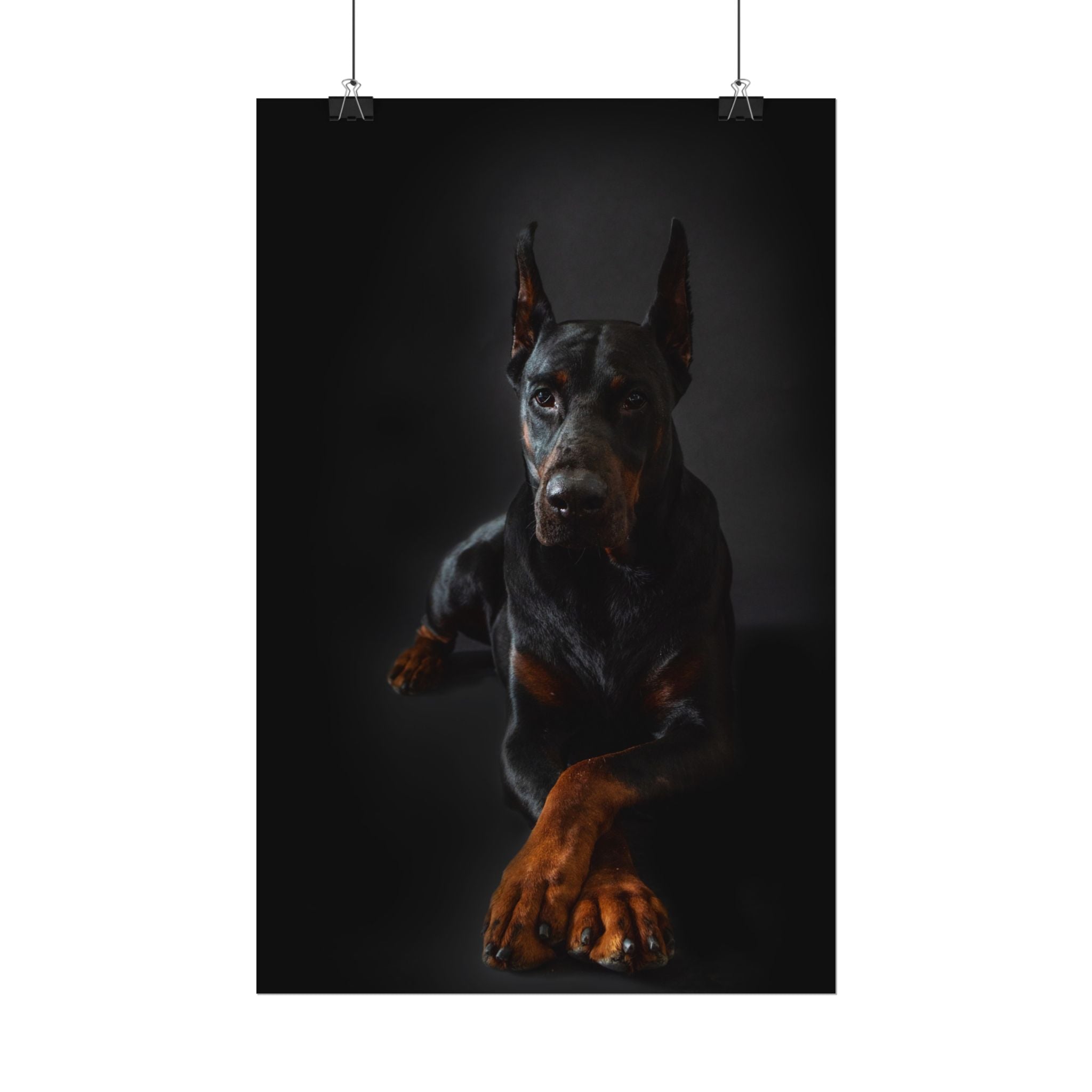 doberman-pincher-poster-print-rolled-posters-wall-art-home-decor-dog-lover-gift-animal-art-room-decoration