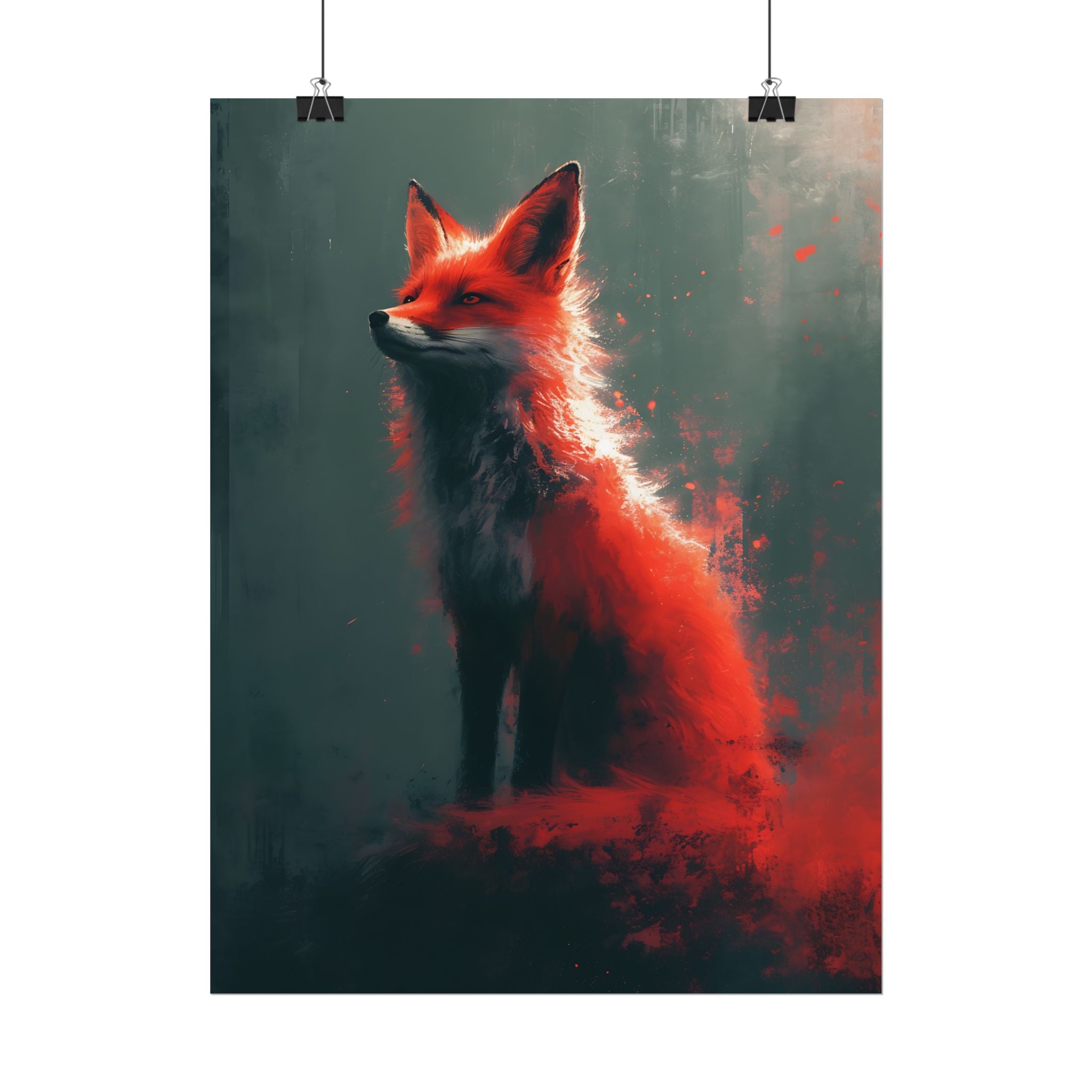 red-fox-fantasy-decor-poster-print-wildlife-wall-art-home-decor-animal-lover-gift-nature-print-fantasy-art-decor