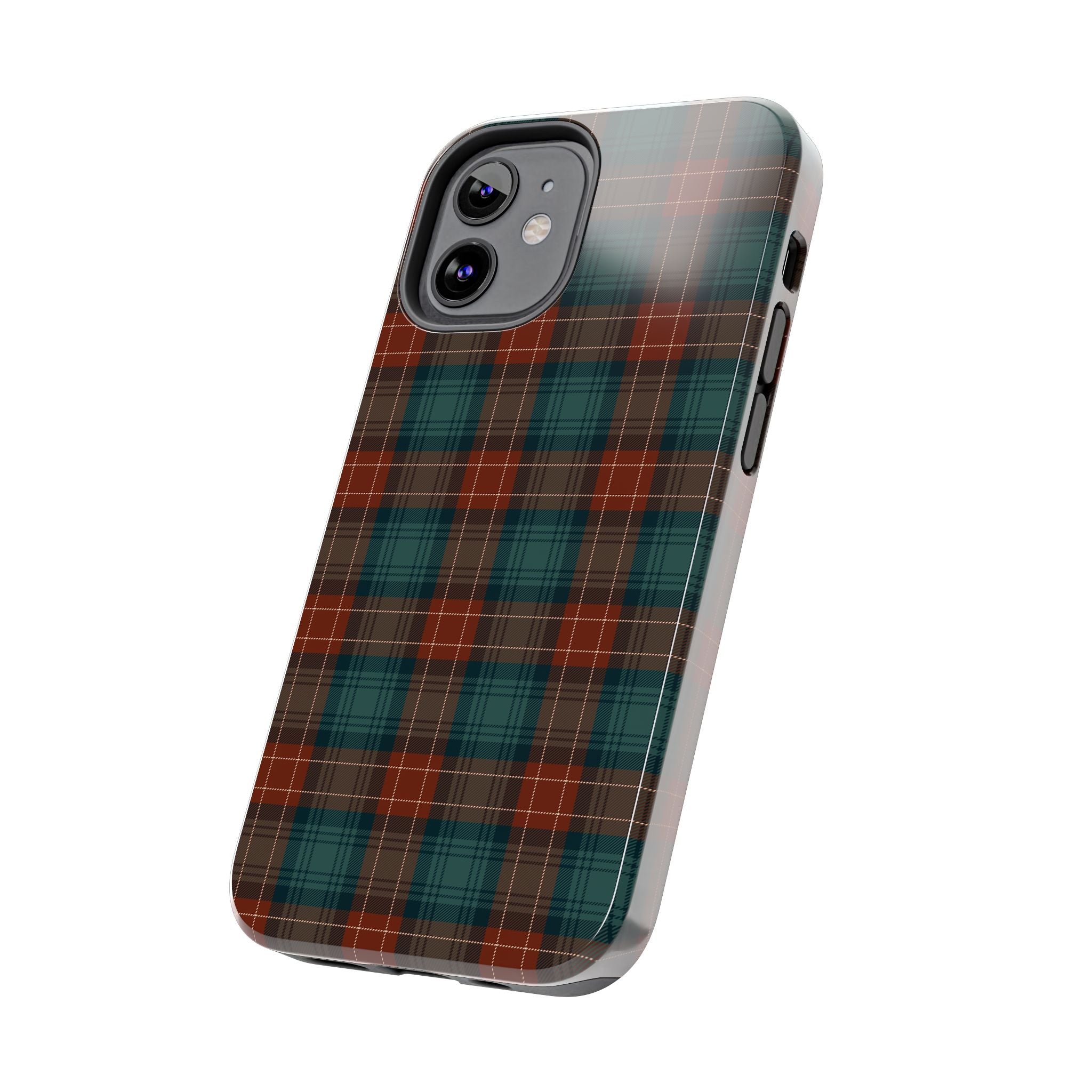 green-and-red-scottish-tartan-plaid-iphone-case-durable-tough-case-iphone-15-16-pro-max-trendy-scottish-tartan-plaid-green-re