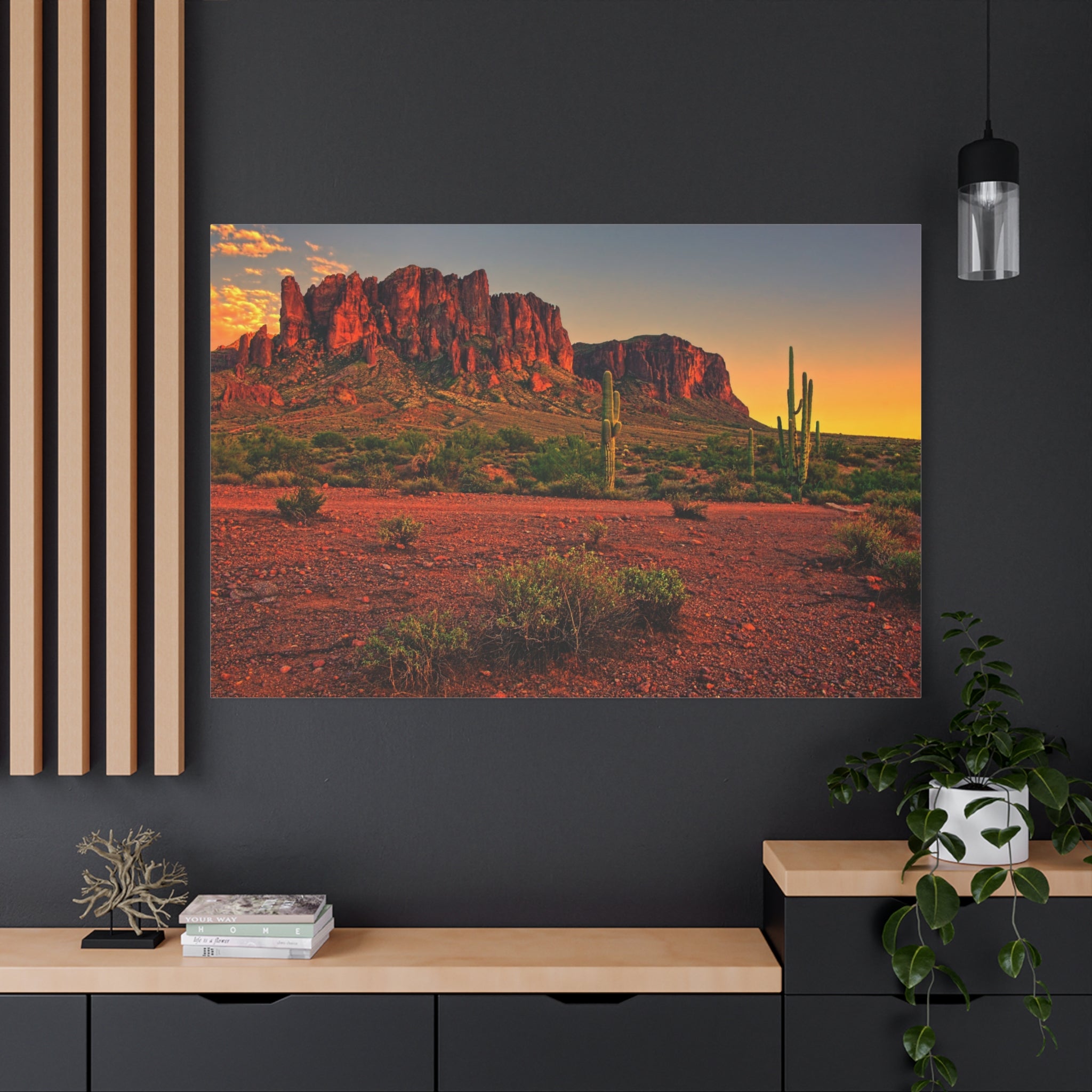 canvas-print-phoenix-landscape-wall-art-desert-decor-stretched-matte-canvas-landscape-print