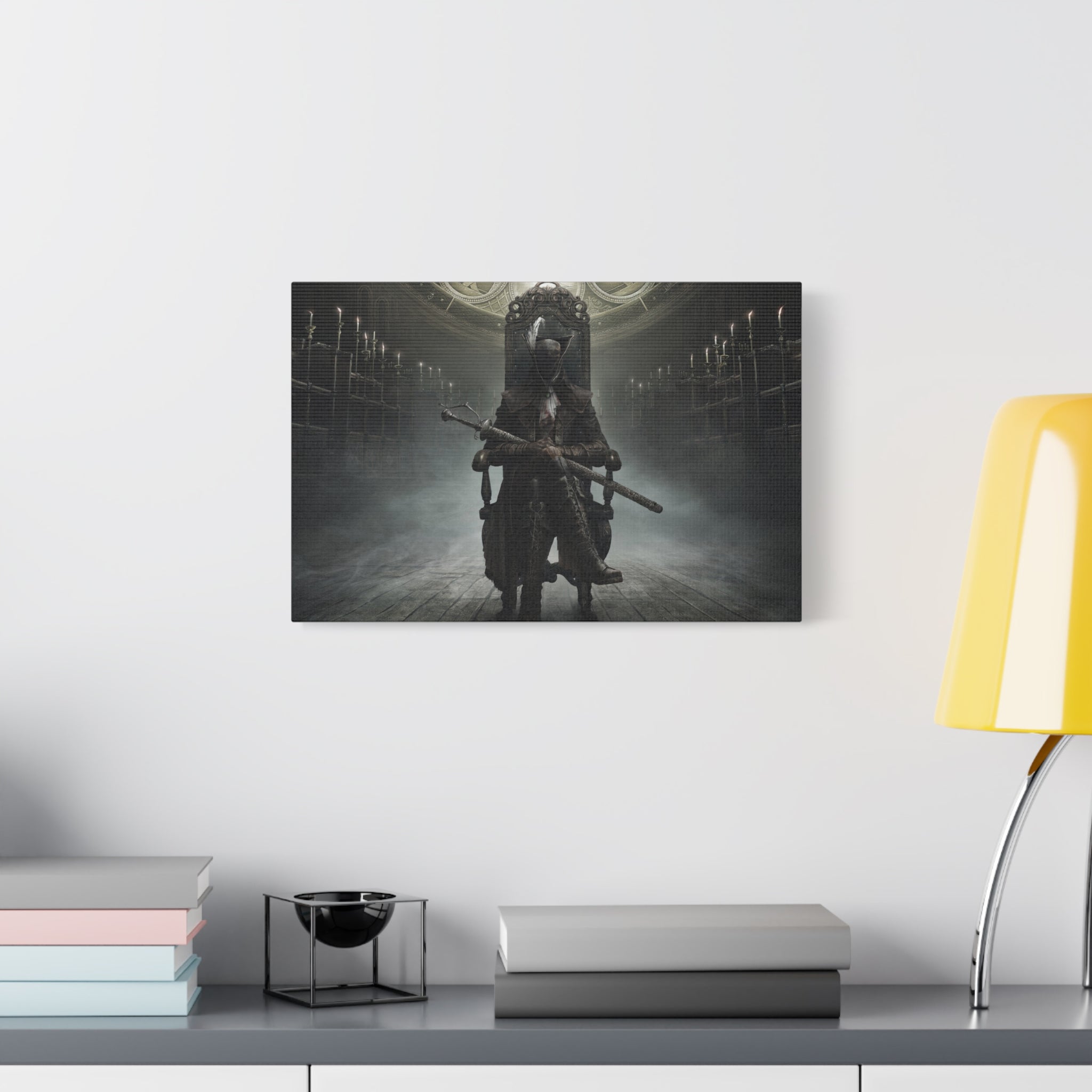 Bloodborne Boss Lady Maria Canvas Wall Art, Home Wall Decor, Game Wall Art Print, Gothic Art