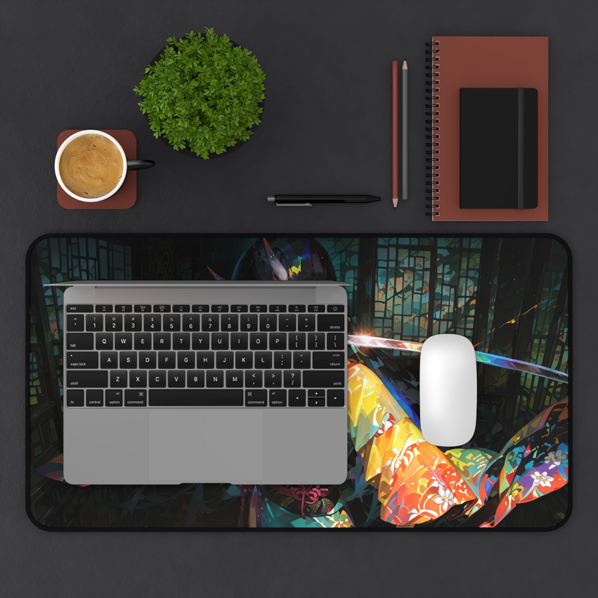 anime-demon-samurai-girl-warrior-mouse-pad-japanese-katana-samurai-warrior-desk-mat-japanese-anime-girl-samurai-desk-pad