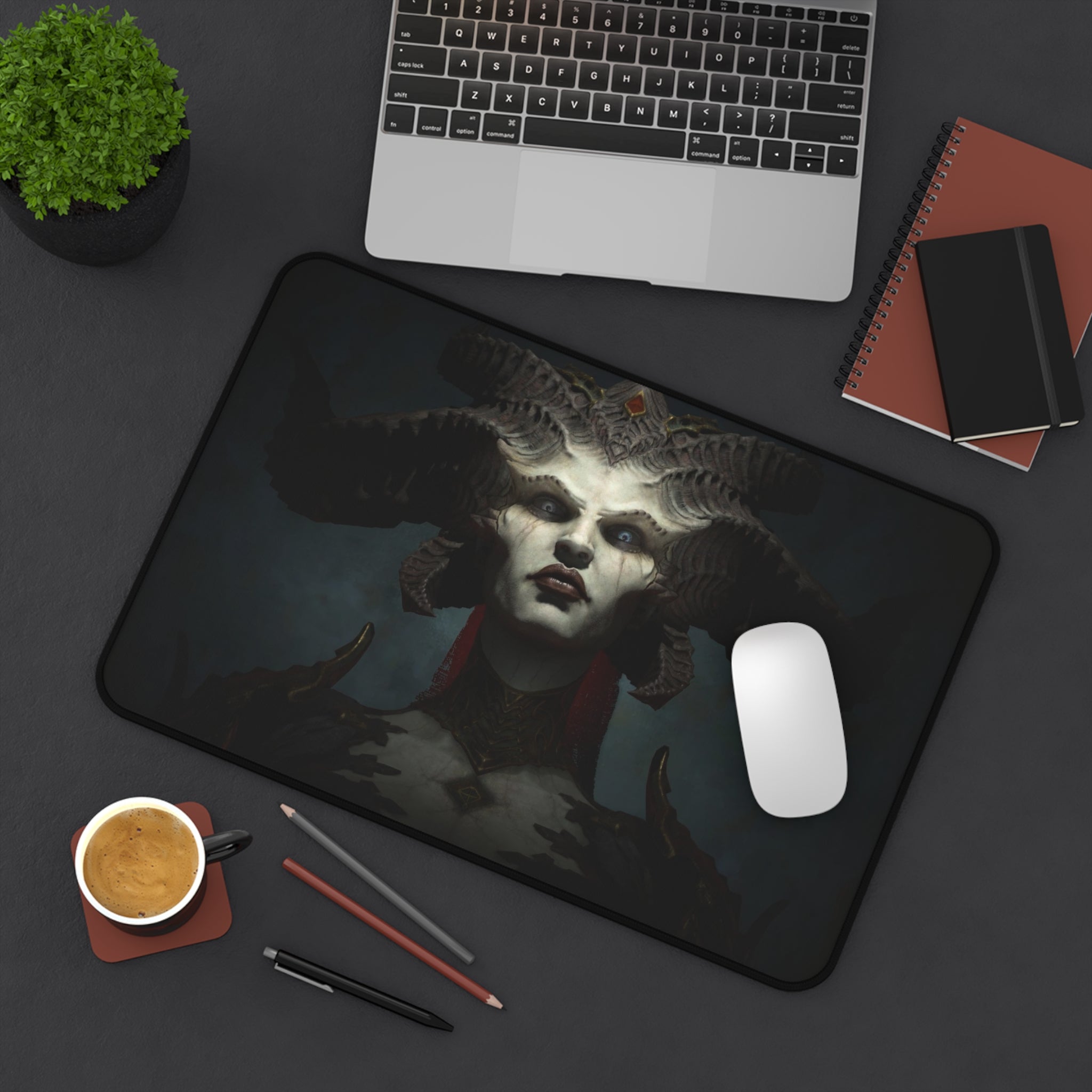 diablo-4-lilith-art-gaming-mouse-pad-xl-desk-mat-extended-desk-pad-diablo-iv-large-computer-mat-game