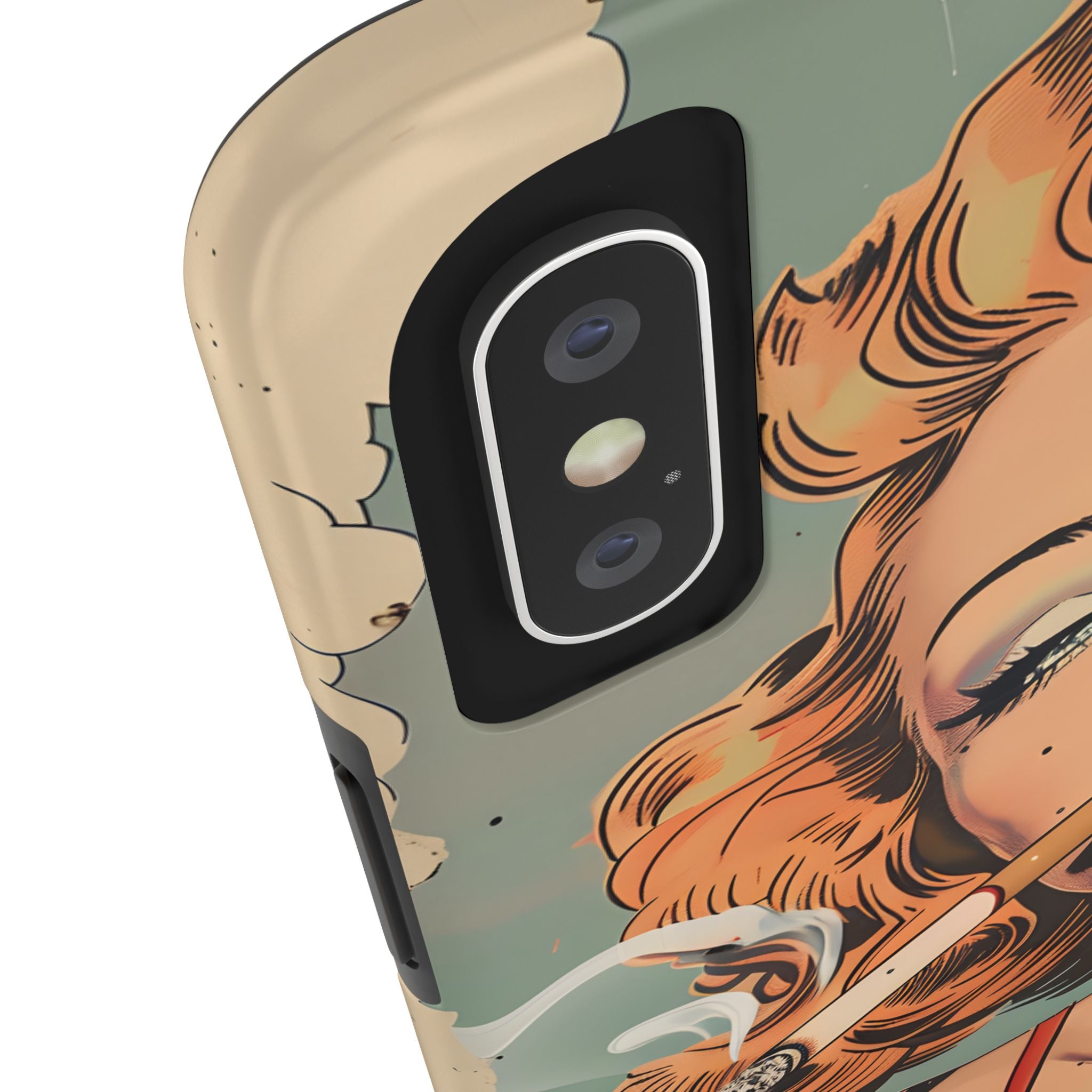 tough-phone-cases-vintage-pin-up-girl-iphone-cover-strong-phone-protector-retro-pinup-design-protective-smartphone-case