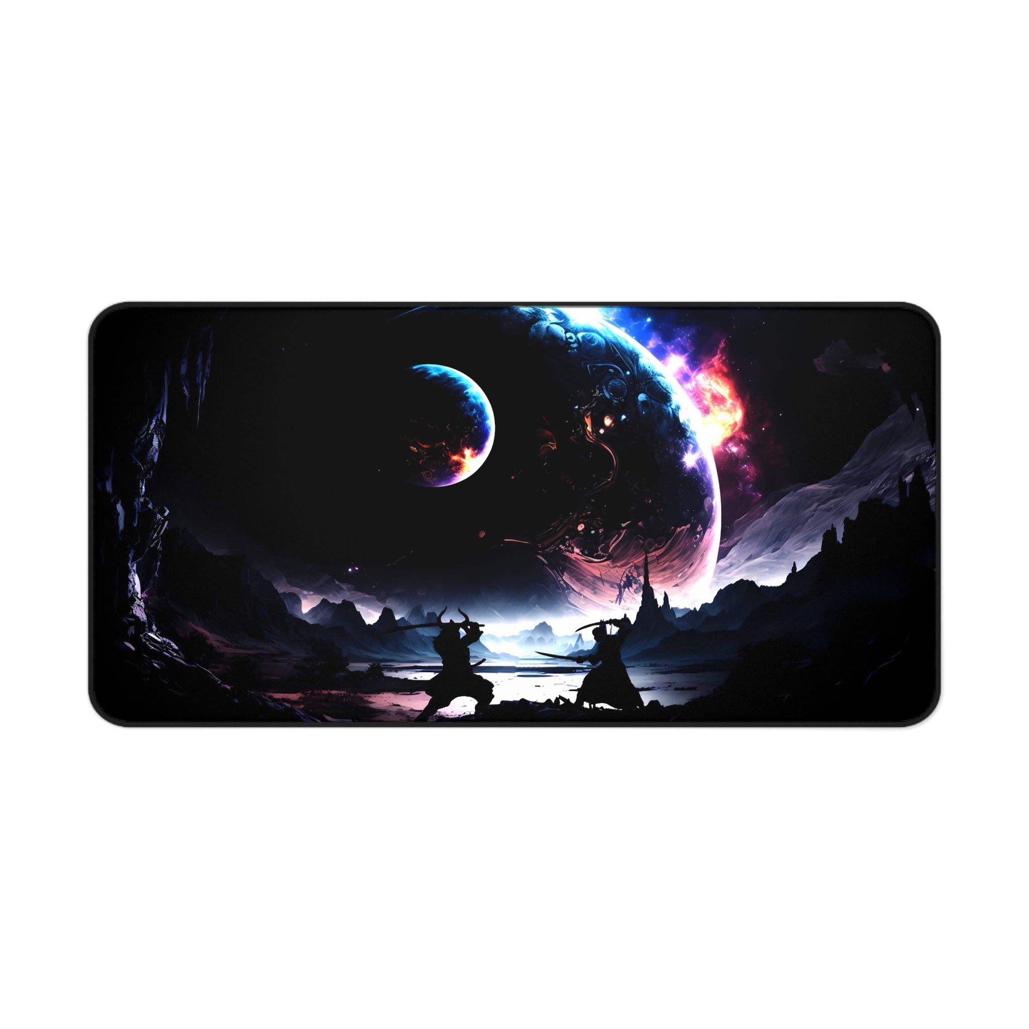 fantasy-samurai-warrior-fight-mouse-pad-japanese-katana-samurai-warrior-with-armor-desk-mat-japanese-anime-samurai-desk-pad