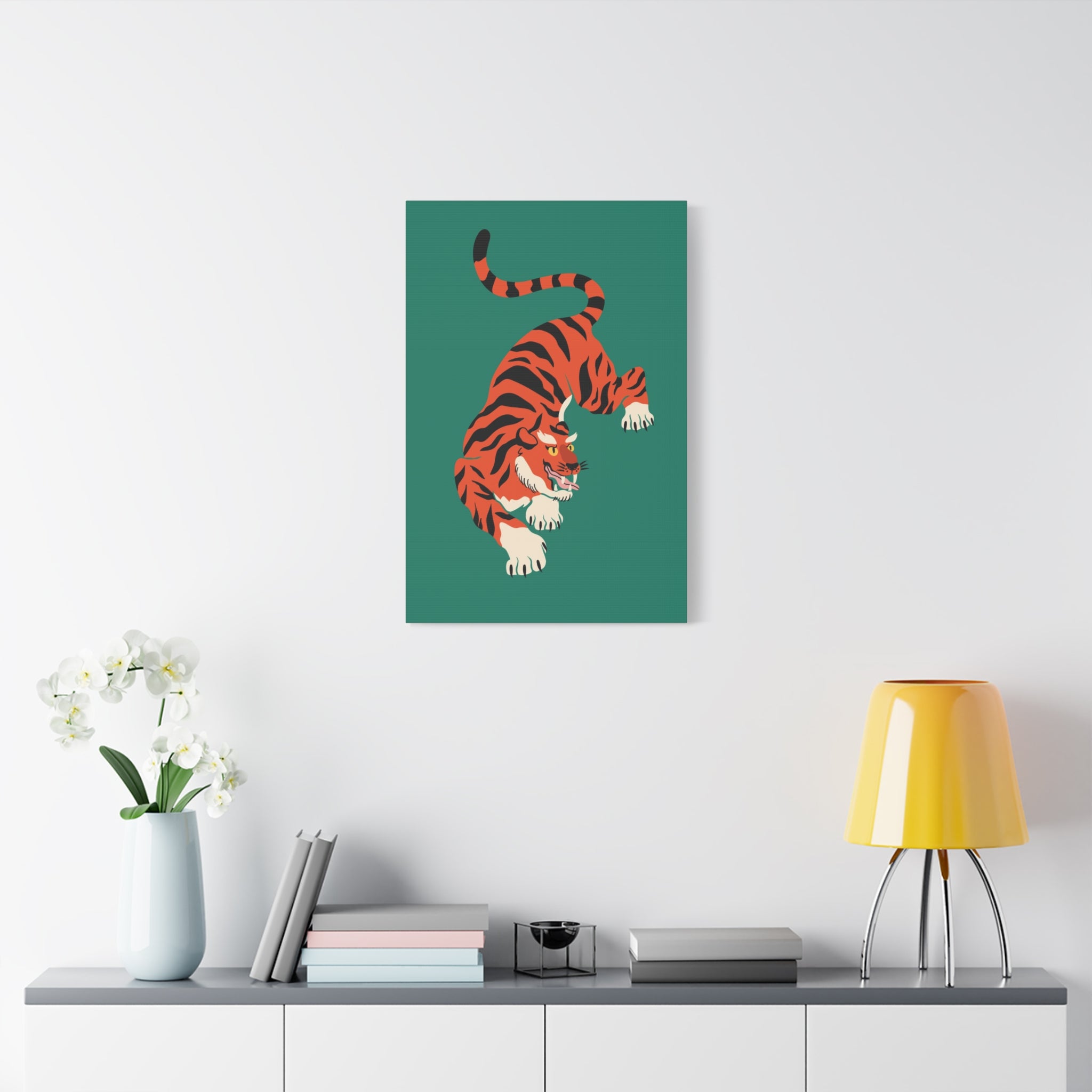 canvas-print-chinese-tiger-art-wall-decor-stretched-matte-canvas-home-decoration-tiger-wall-art-chinese-art-decor-chinese-zod