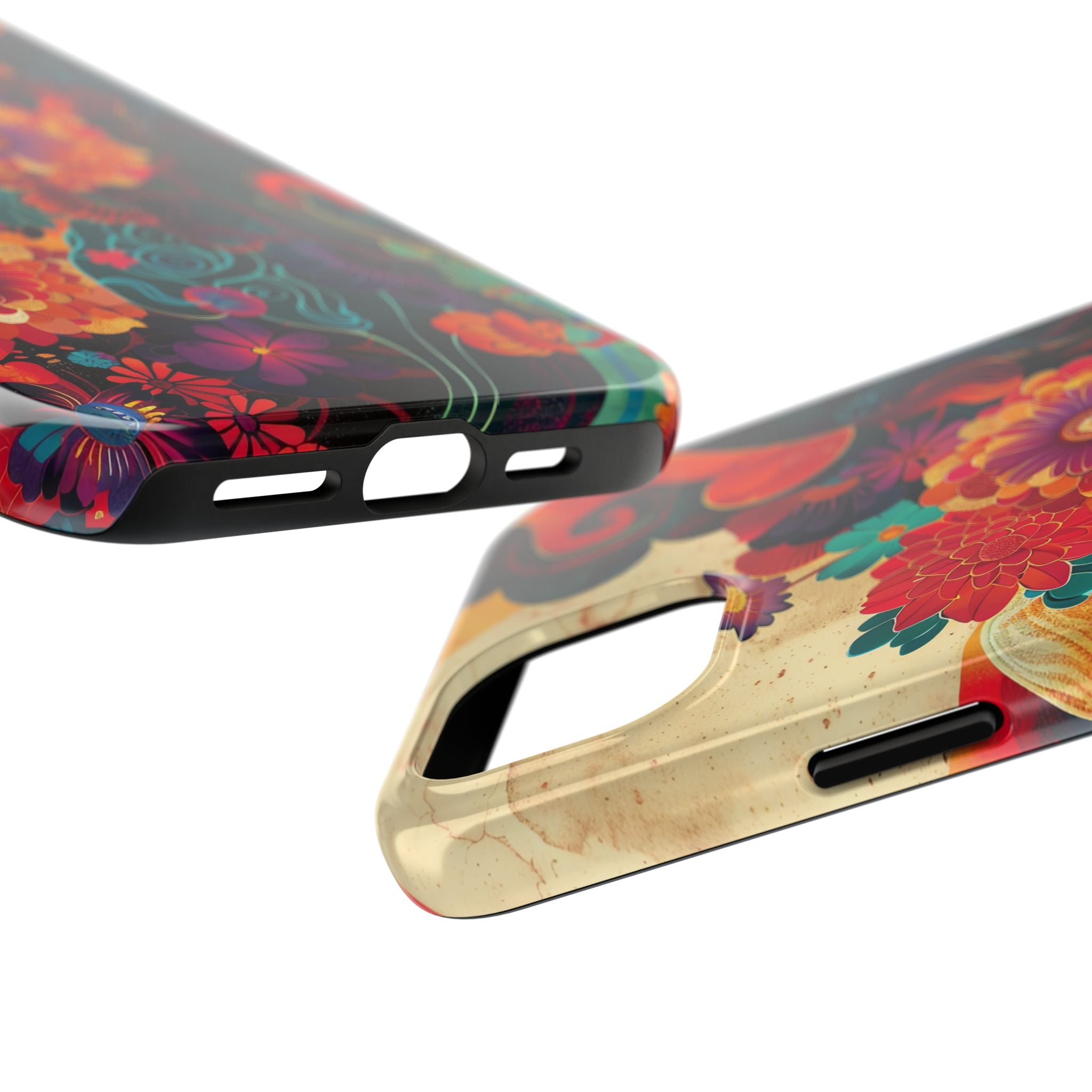 iphone-tough-case-retro-japanese-flowers-floral-phone-cover-vintage-japanese-style-protective-phone-case-asian-floral-design-