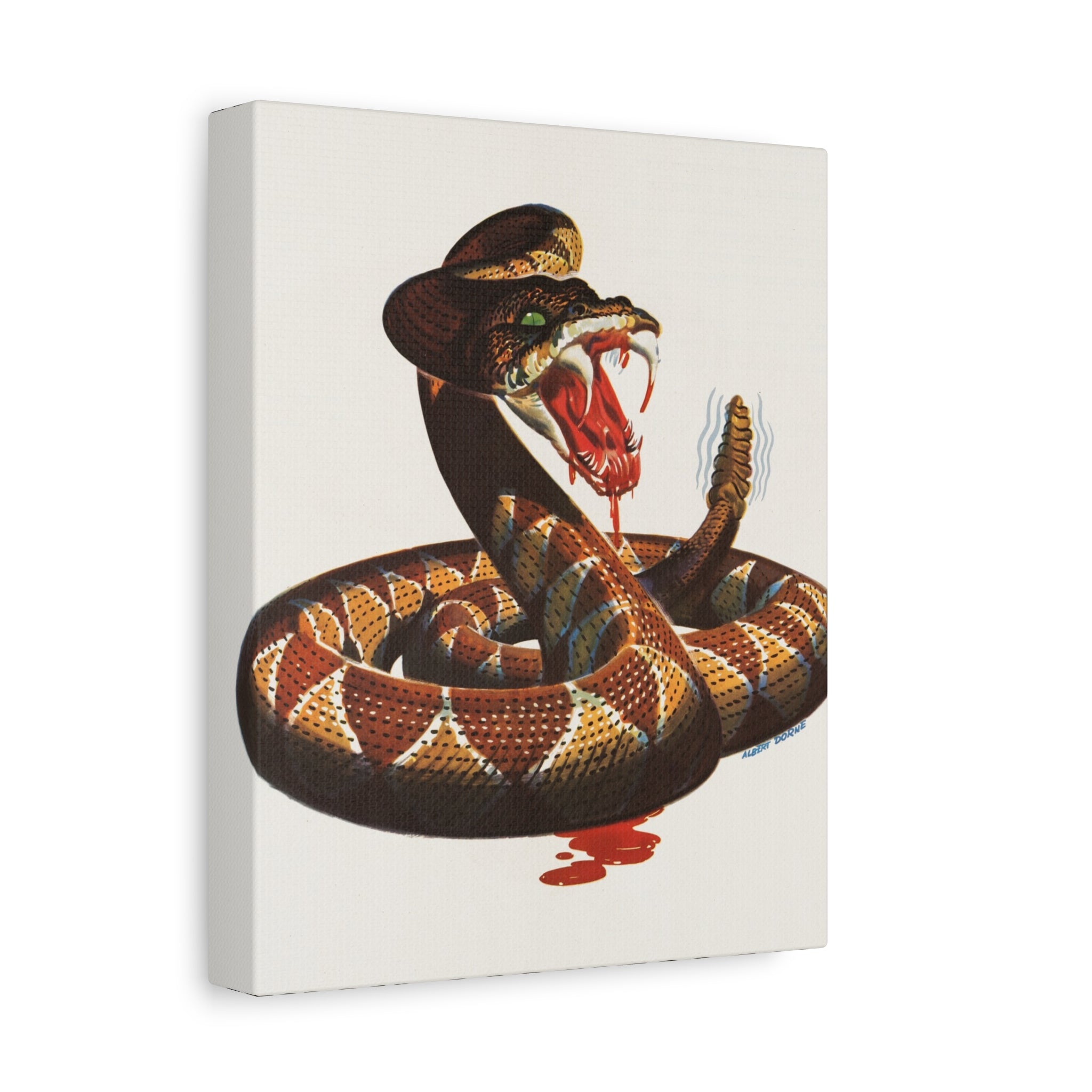 canvas-print-cobra-motivational-art-matte-finish-stretched-wall-art-less-dangerous-than-careless-talk-home-decor