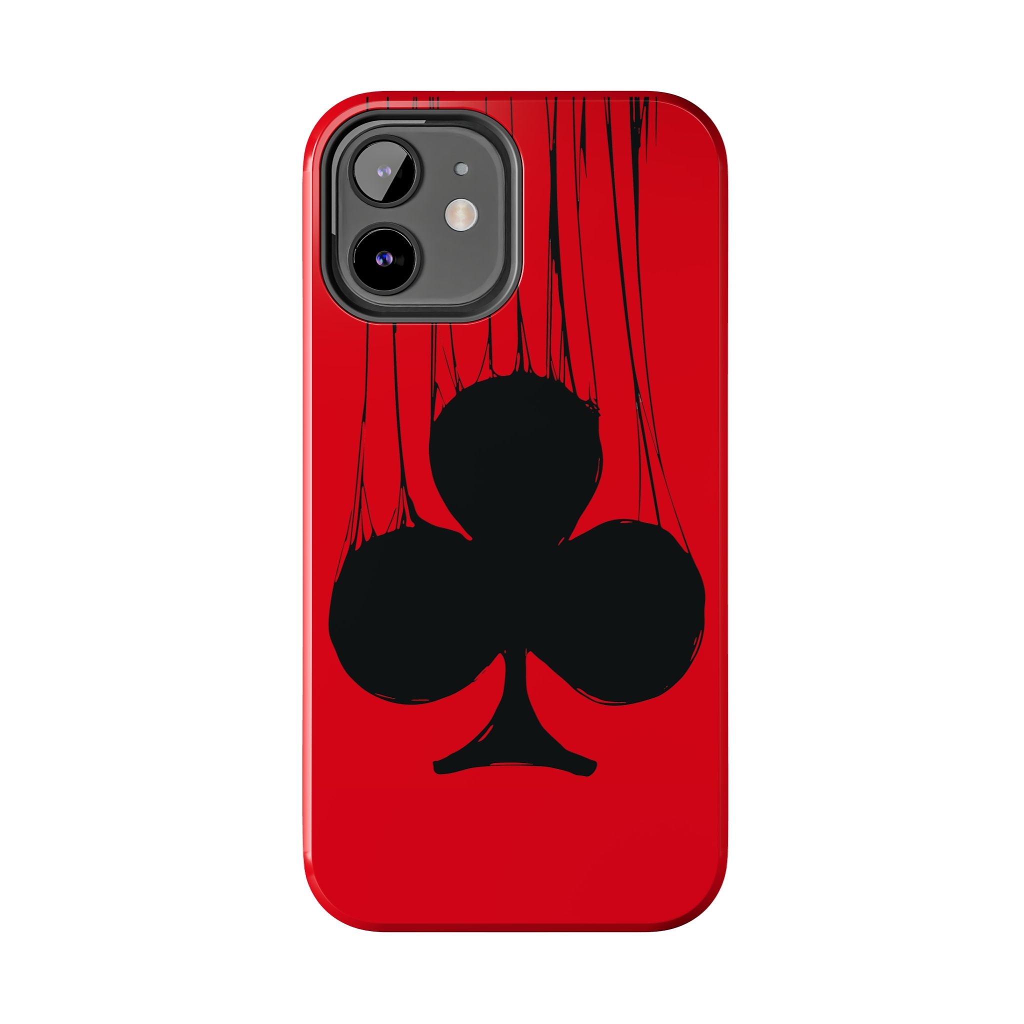 clubs-playing-cards-iphone-tough-case-protective-iphone-cover-card-game-lover-gift-gambling-theme-iphone-case-durable-card-su