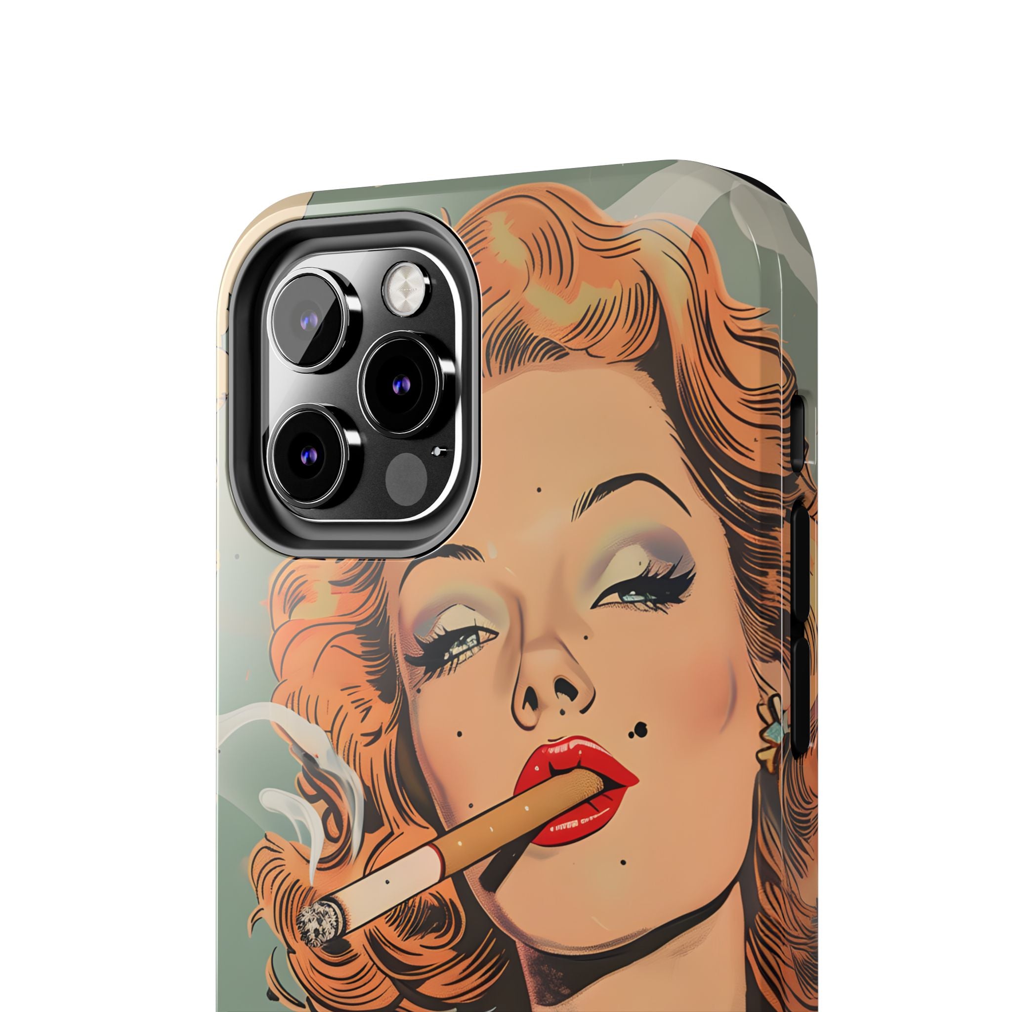 tough-phone-cases-vintage-pin-up-girl-iphone-cover-strong-phone-protector-retro-pinup-design-protective-smartphone-case