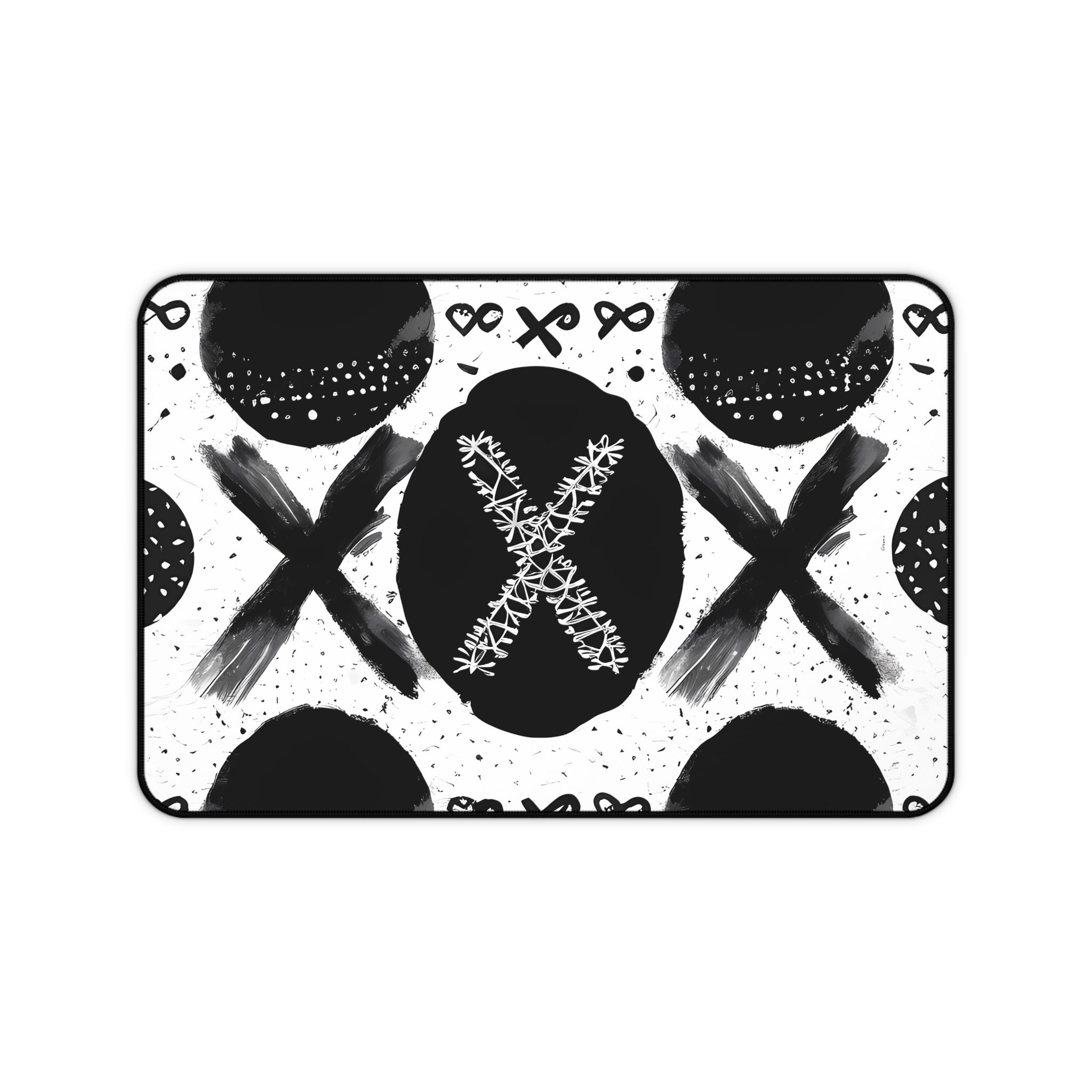 3x-monochrome-mouse-pad-black-and-white-face-desk-mat-sleek-black-and-white-desk-pad-modern-minimalist-mouse-pad
