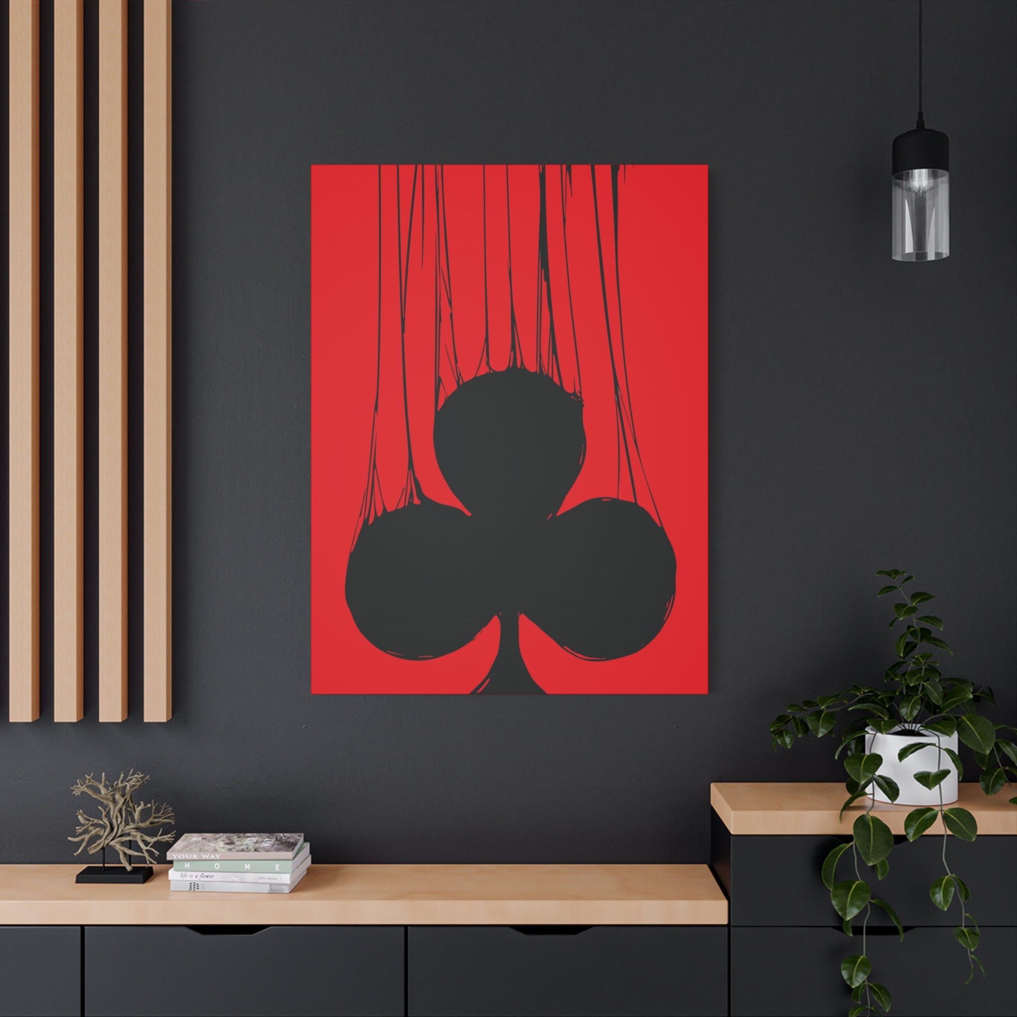 canvas-print-playing-cards-clubs-wall-art-for-gamble-lovers-stretched-matte-canvas-living-room-decor-home-decor-gift