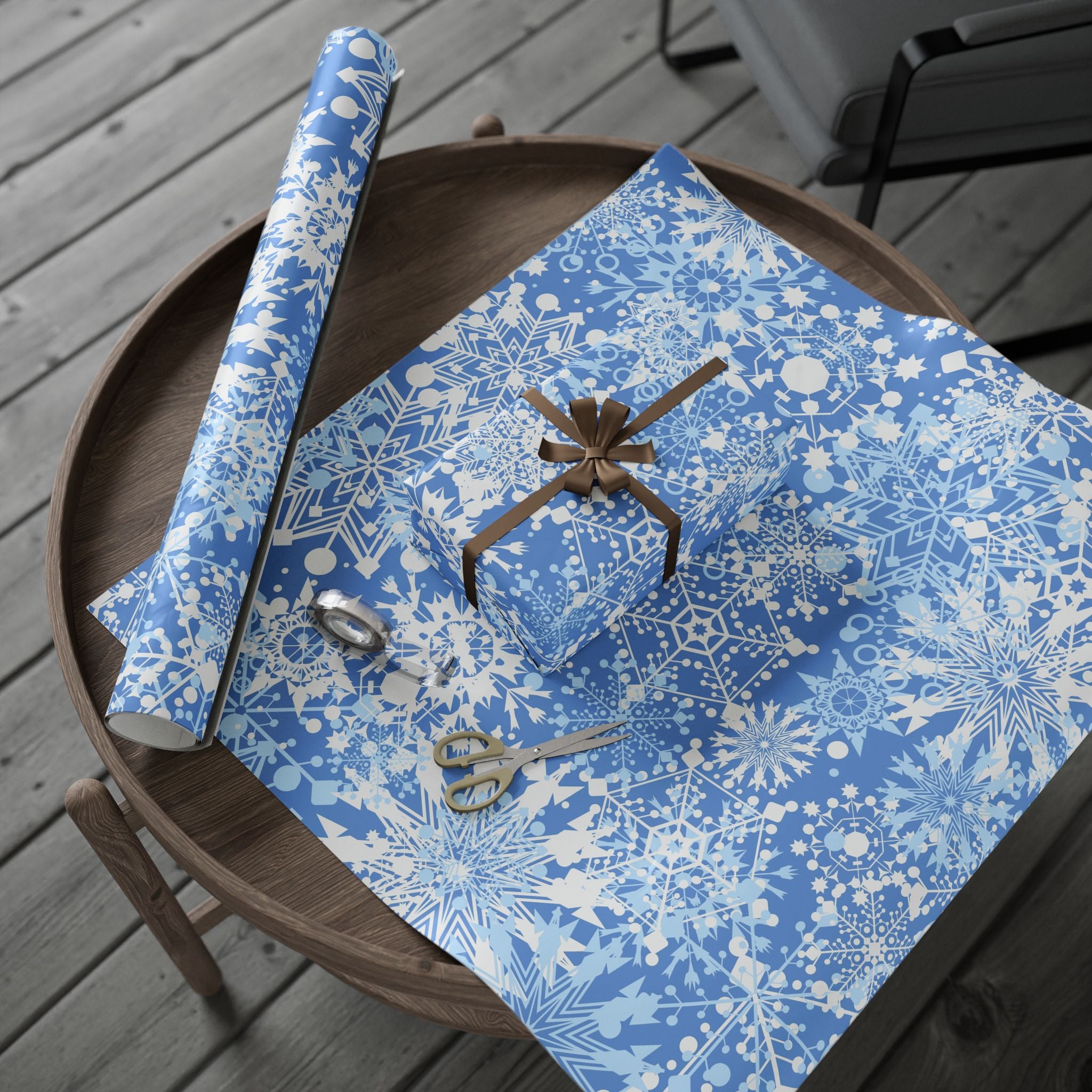 winter-wonderland-wrapping-papers-snow-flake-christmas-new-year-gift-wrap-holiday-decor-festive-packaging-seasonal-stationery