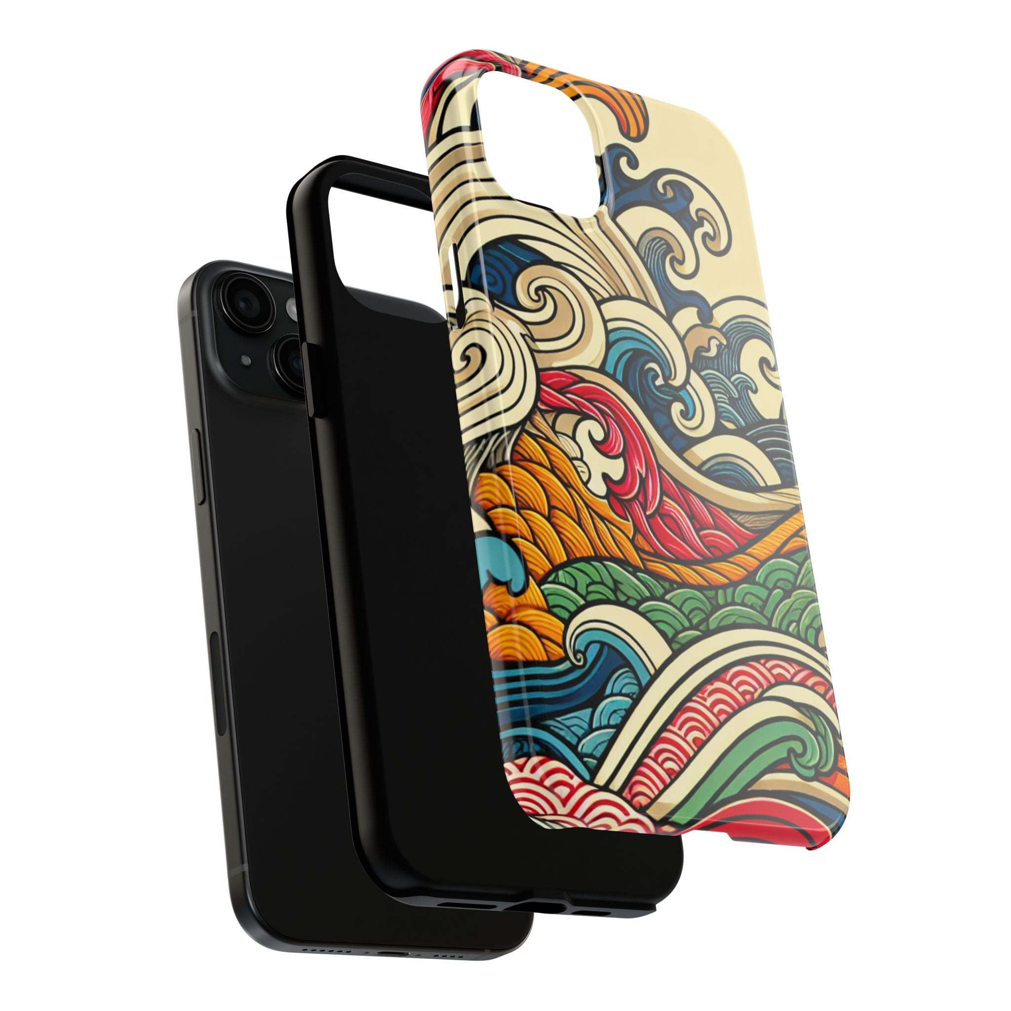 japanese-wave-art-tough-phone-case-protective-iphone-cover-unique-asian-design-gift-for-him-gift-for-her-christmas-gift