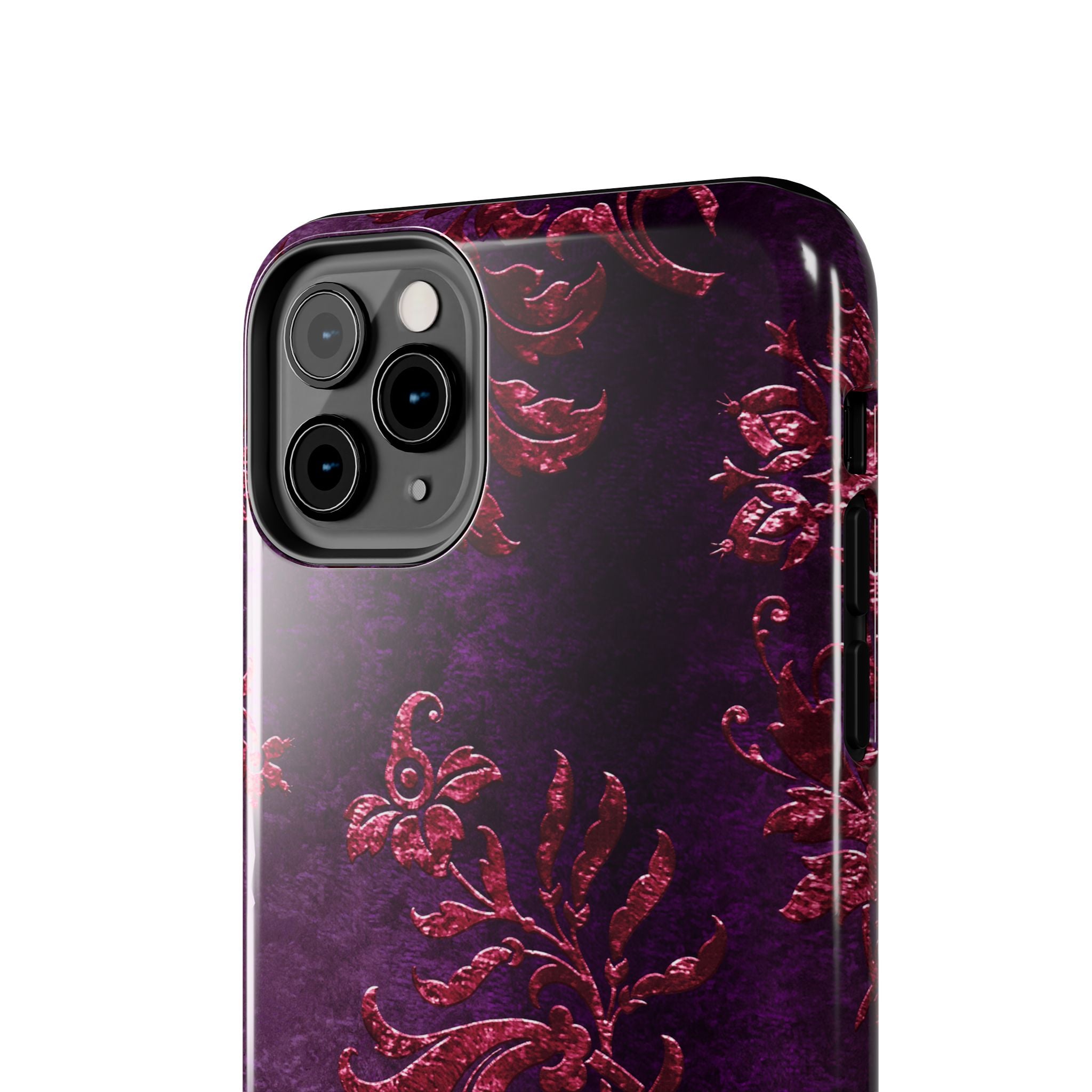 embossed-burgundy-velvet-tough-iphone-case-protective-iphone-cover-heavy-duty-iphone-case-rugged-phone-case-durable-smartphon
