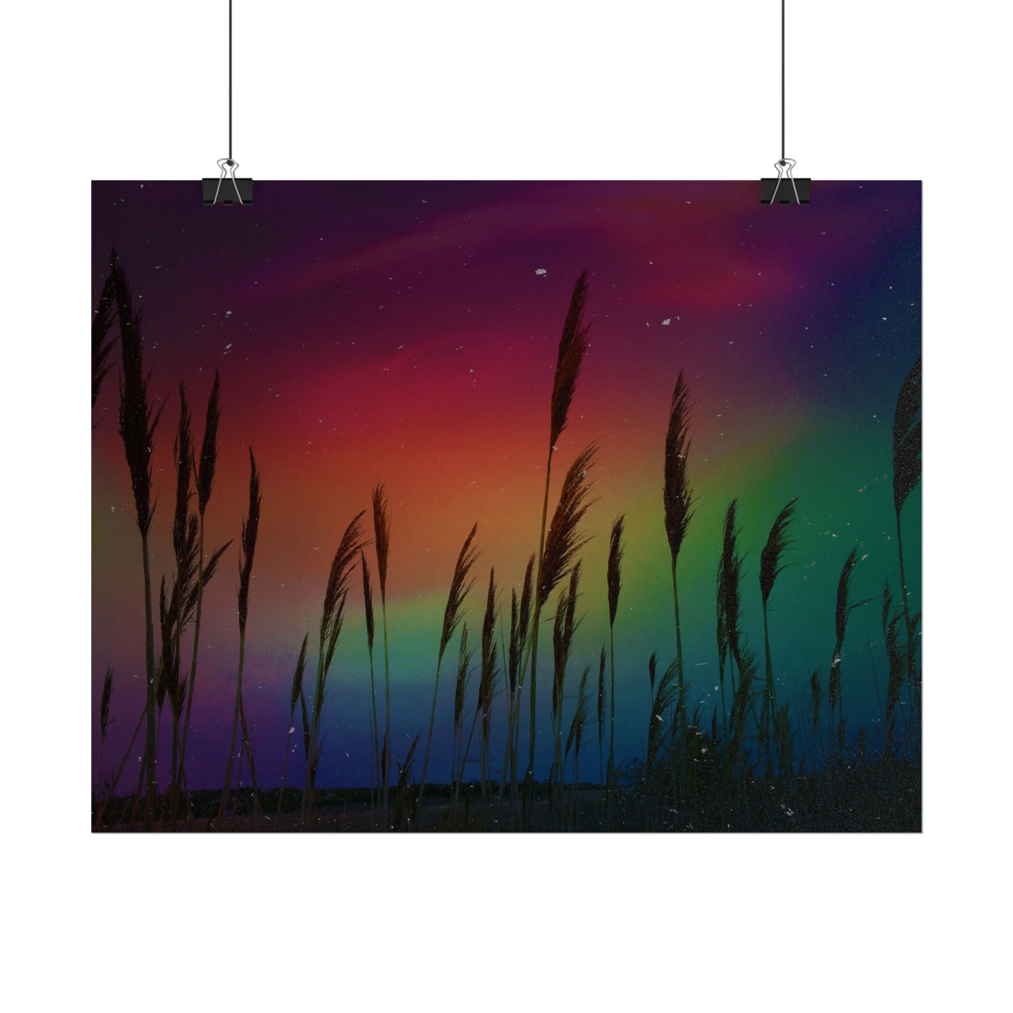 aurora-borealis-poster-wall-art-scenery-northern-lights-poster-print-home-wall-decor-starry-night-picture-housewarming-gifts-