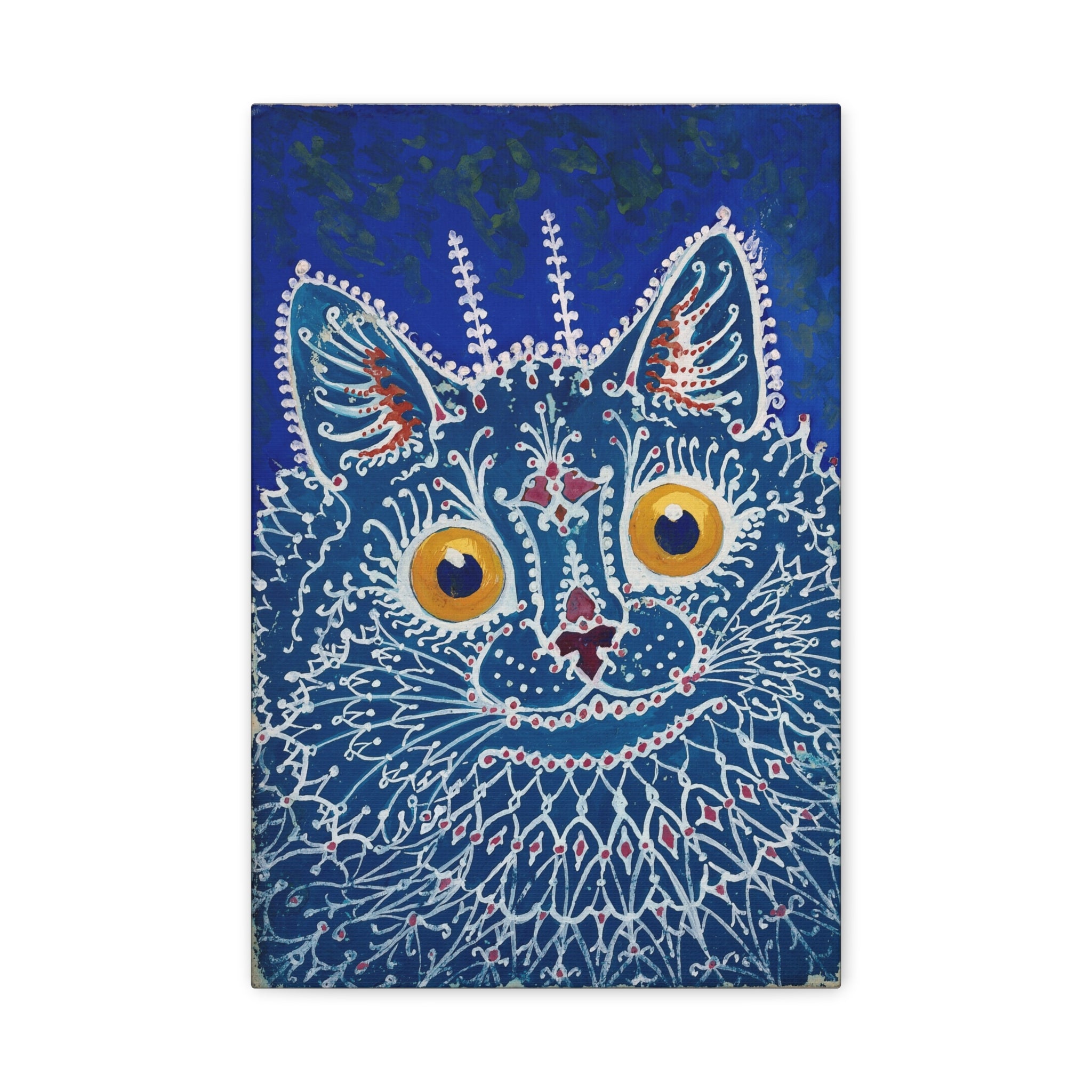 canvas-print-louis-wain-cat-gothic-style-gouache-art-large-wall-decor-matte-stretched-home-office-decoration-unique-cat-print