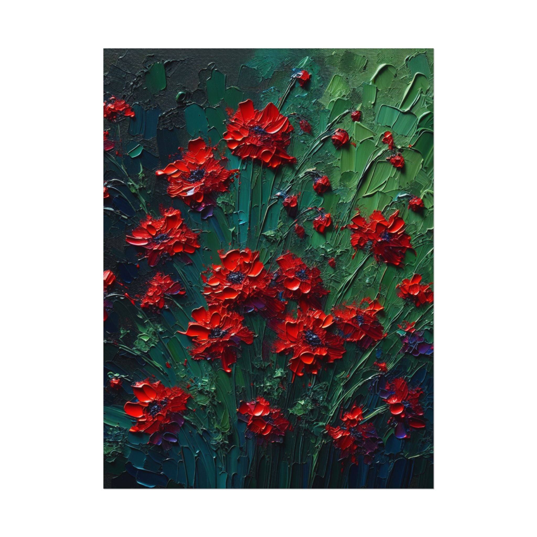 red-wildflowers-poster-print-impasto-oil-painting-look-elegant-floral-wall-art-home-decor-floral-print-gift-for-nature-lover