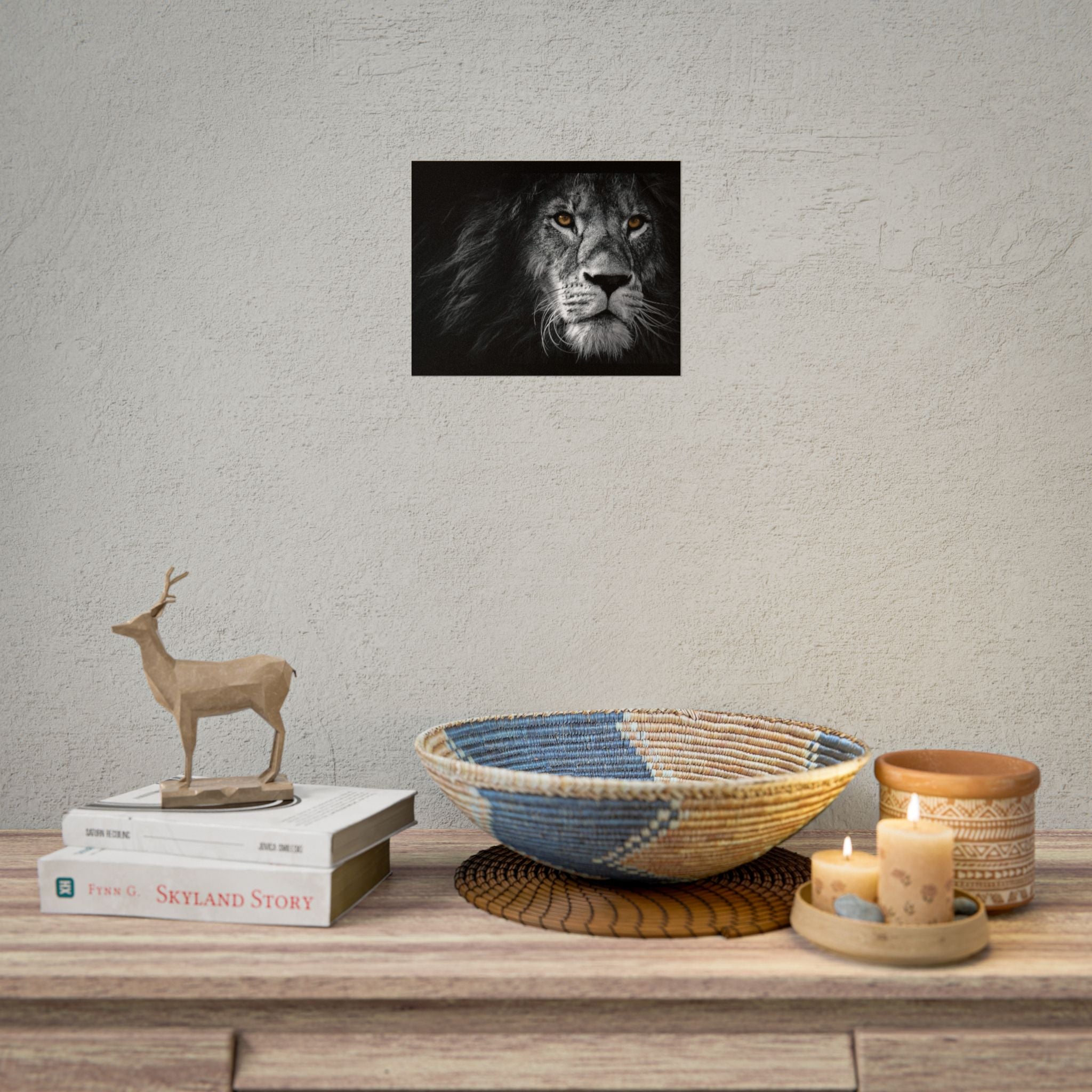poster-print-lion-wall-art-black-and-white-monochrome-decor-living-room-decor-lion-poster-jungle-animal-art-print-wildlife-sa