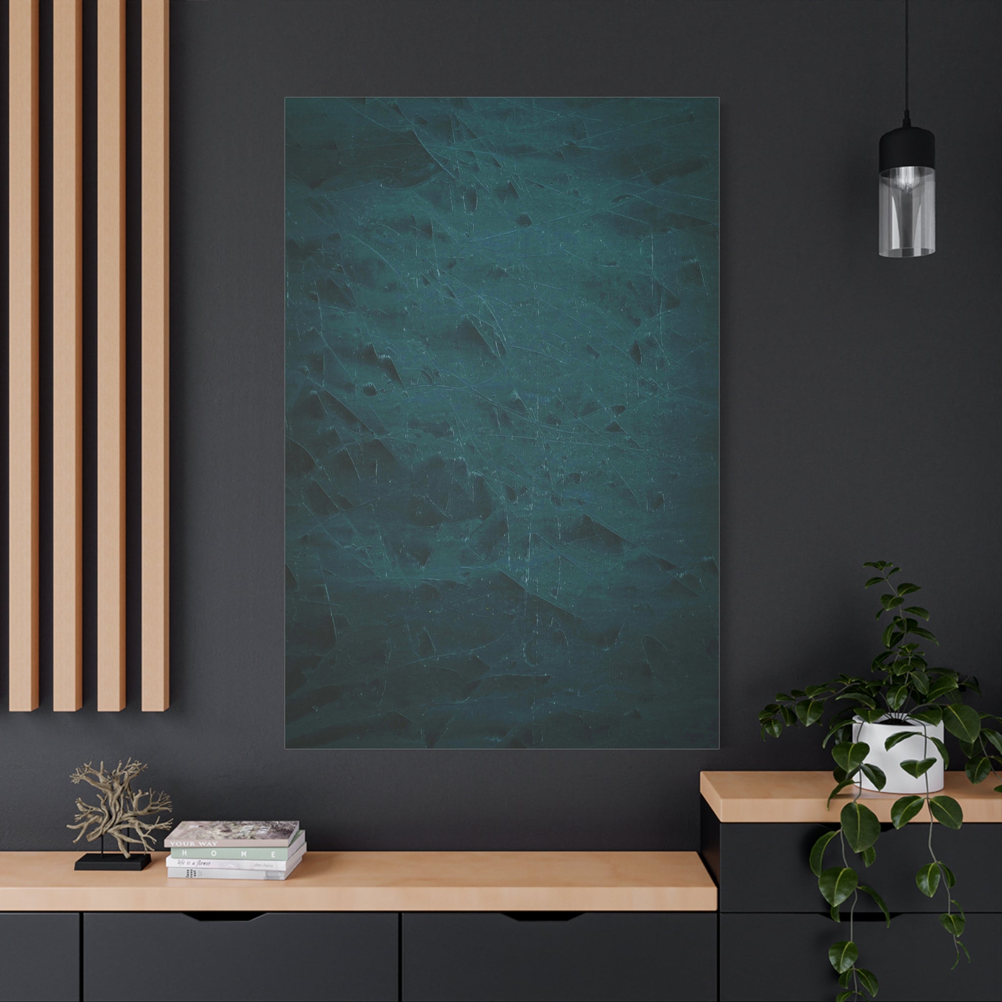 canvas-wall-art-dark-green-abstract-minimalist-art-contemporary-home-decor-modern-wall-print-unique-wall-decor-abstract-paint