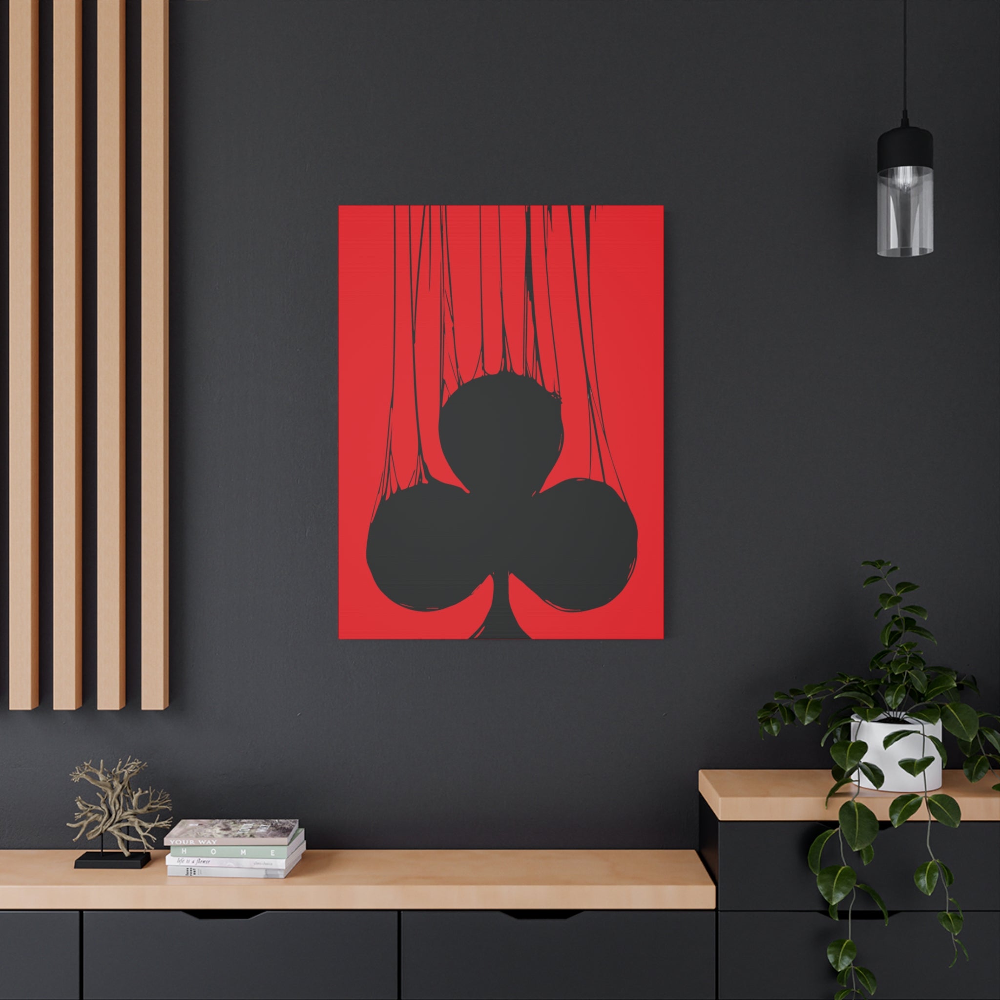 canvas-print-playing-cards-clubs-wall-art-for-gamble-lovers-stretched-matte-canvas-living-room-decor-home-decor-gift