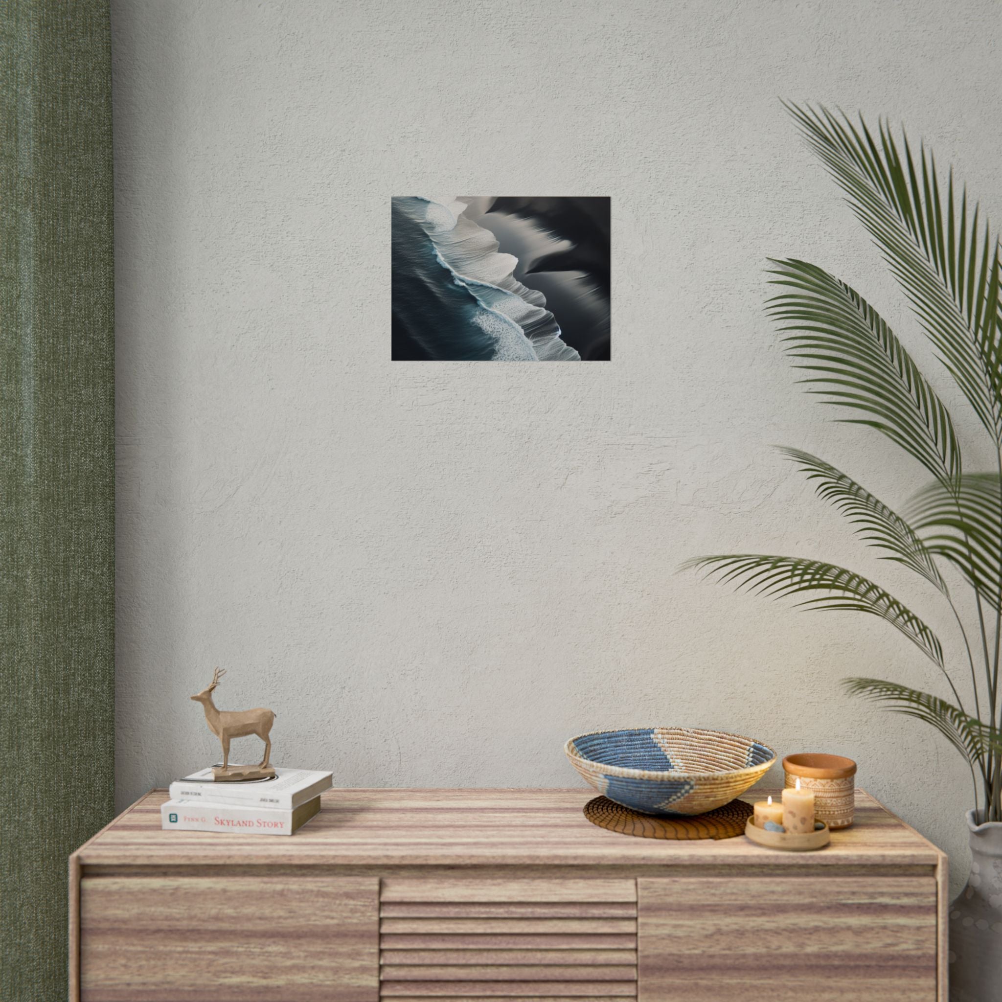 beach-wall-art-ocean-minimalist-poster-print-coastal-photography-ocean-print-sand-landscape-home-office-decoration