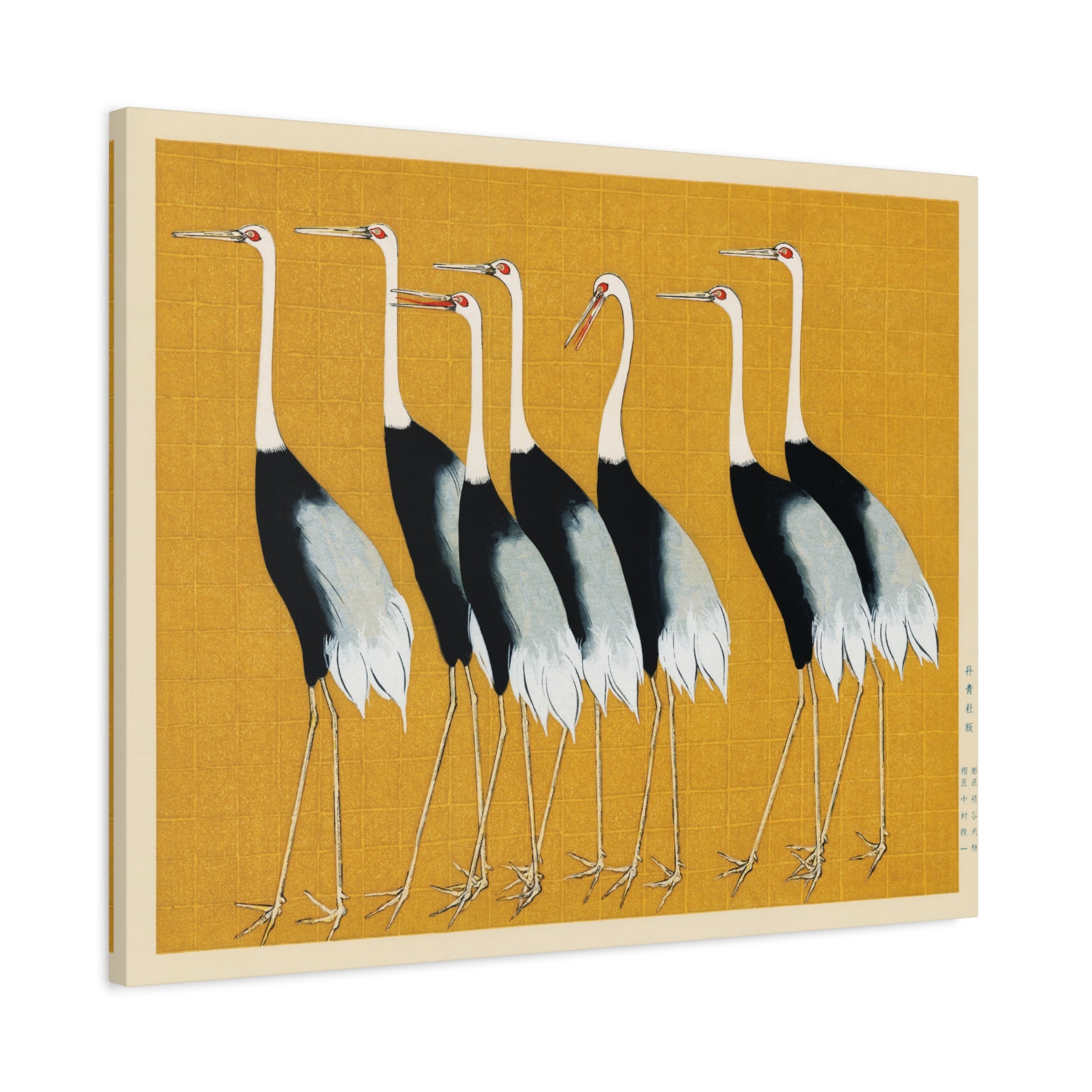 canvas-print-japanese-red-crown-crane-matte-canvas-wall-art-home-decor-housewarming-gift-stretched-canvas-japanese-canvas-wal