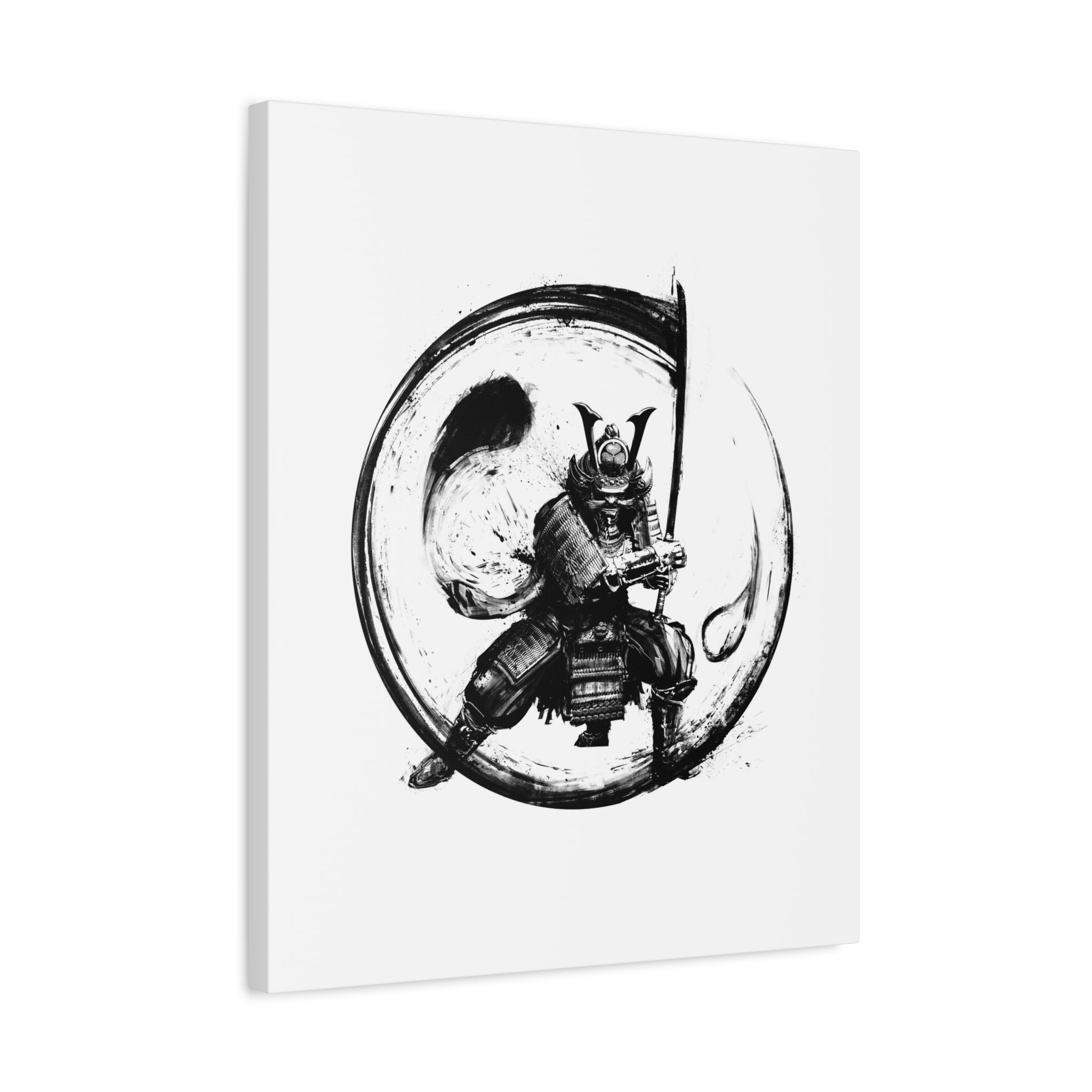 canvas-wall-art-japanese-samurai-ying-yang-katana-oni-mask-black-and-white-home-decor-zen-wall-hanging-asian-art-samurai-swor