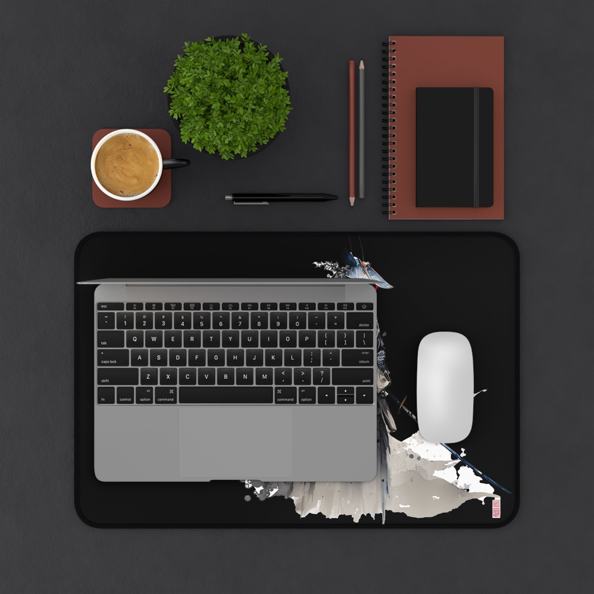 japanese-samurai-watercolor-mousepad-desk-mat-desk-pad-for-home-office-grey-large-gaming-work-desk-large-keyboard-mat-gift-fo