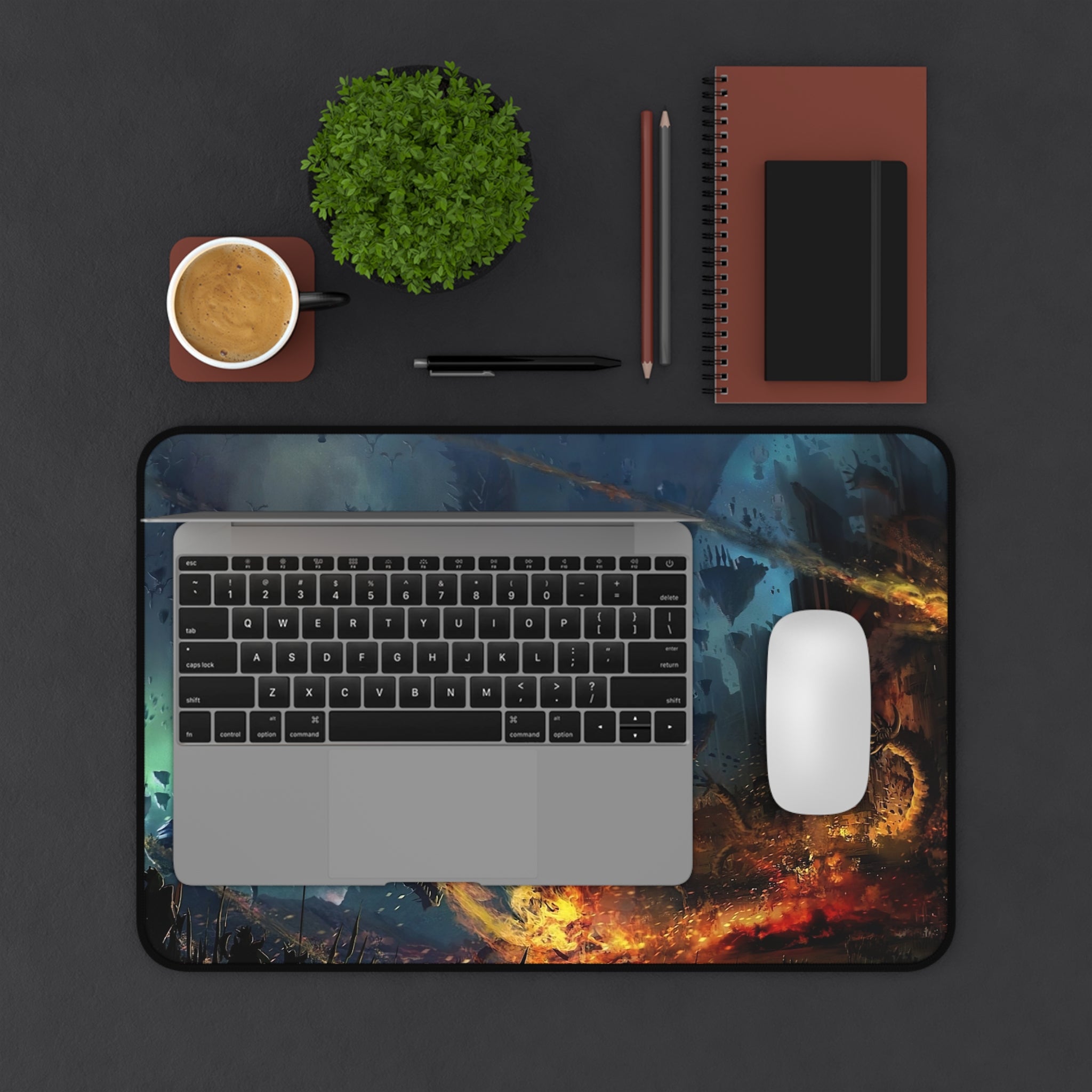 fantasy-flying-dragon-mouse-pad-castle-xlarge-desk-pad-for-gaming-and-work-colorful-anime-dragon-desk-mat-non-slip-desk-mat-f