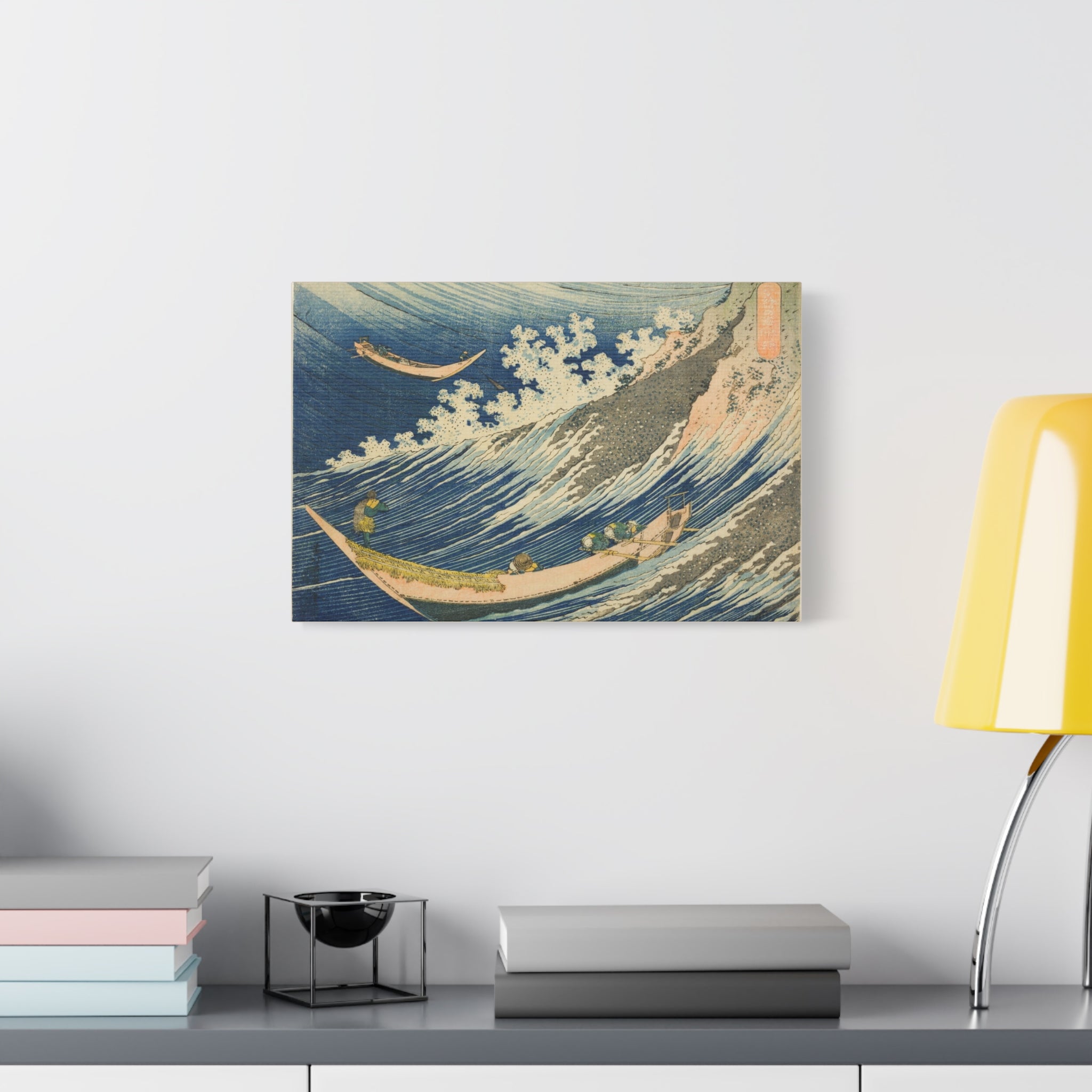 canvas-print-katsushika-hokusai-art-fishing-boats-at-choshi-in-shimosa-japanese-art-decor-japanese-wall-art-traditional-japan