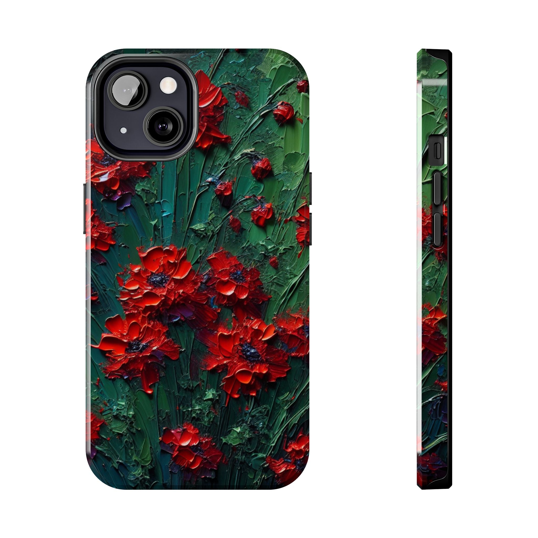 iphone-tough-case-red-wildflowers-oil-painting-floral-iphone-case-protective-iphone-cover-nature-lover-gift-botanical-accesso